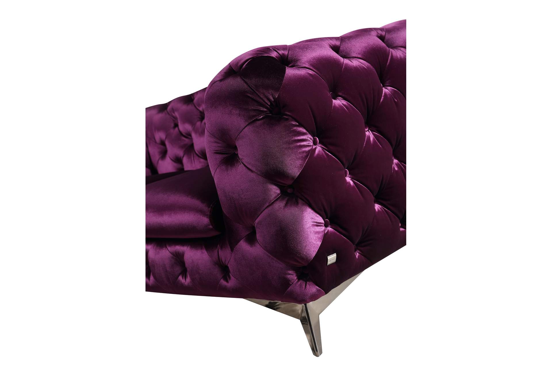 Glitz Chair In Purple image 4