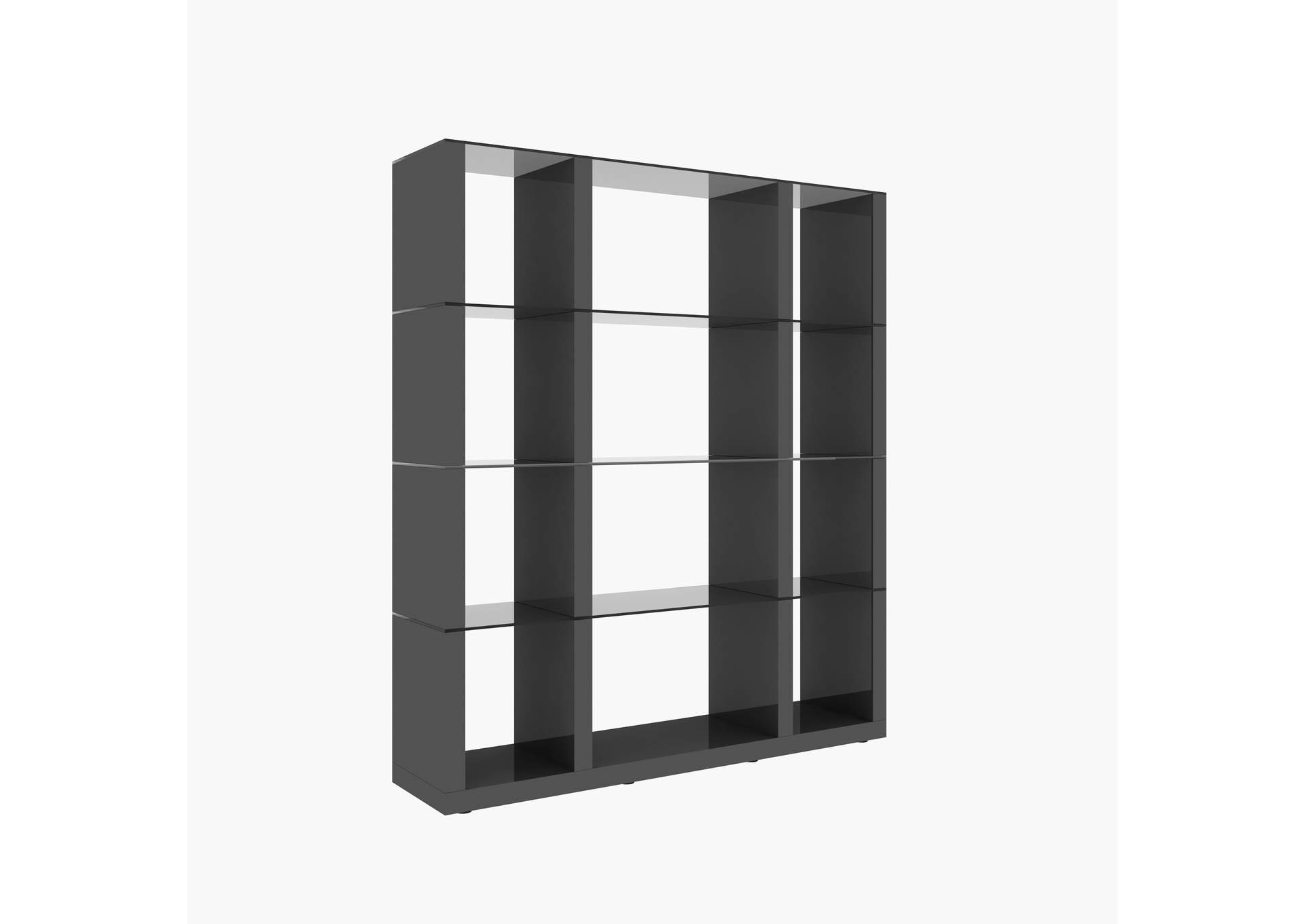 Cloud Wall Unit In Grey High Gloss image 3