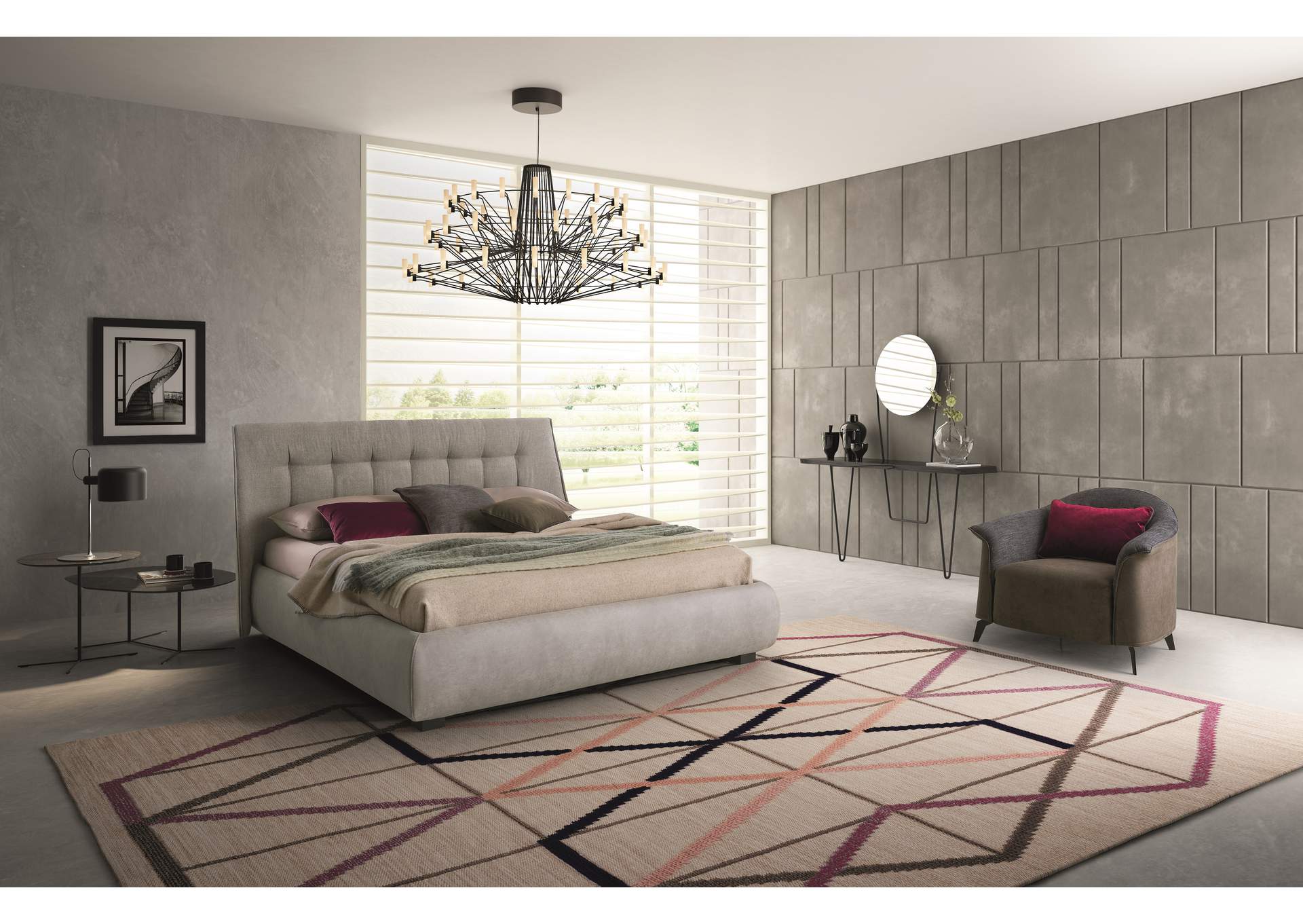 Guscio King Storage Bed image 1
