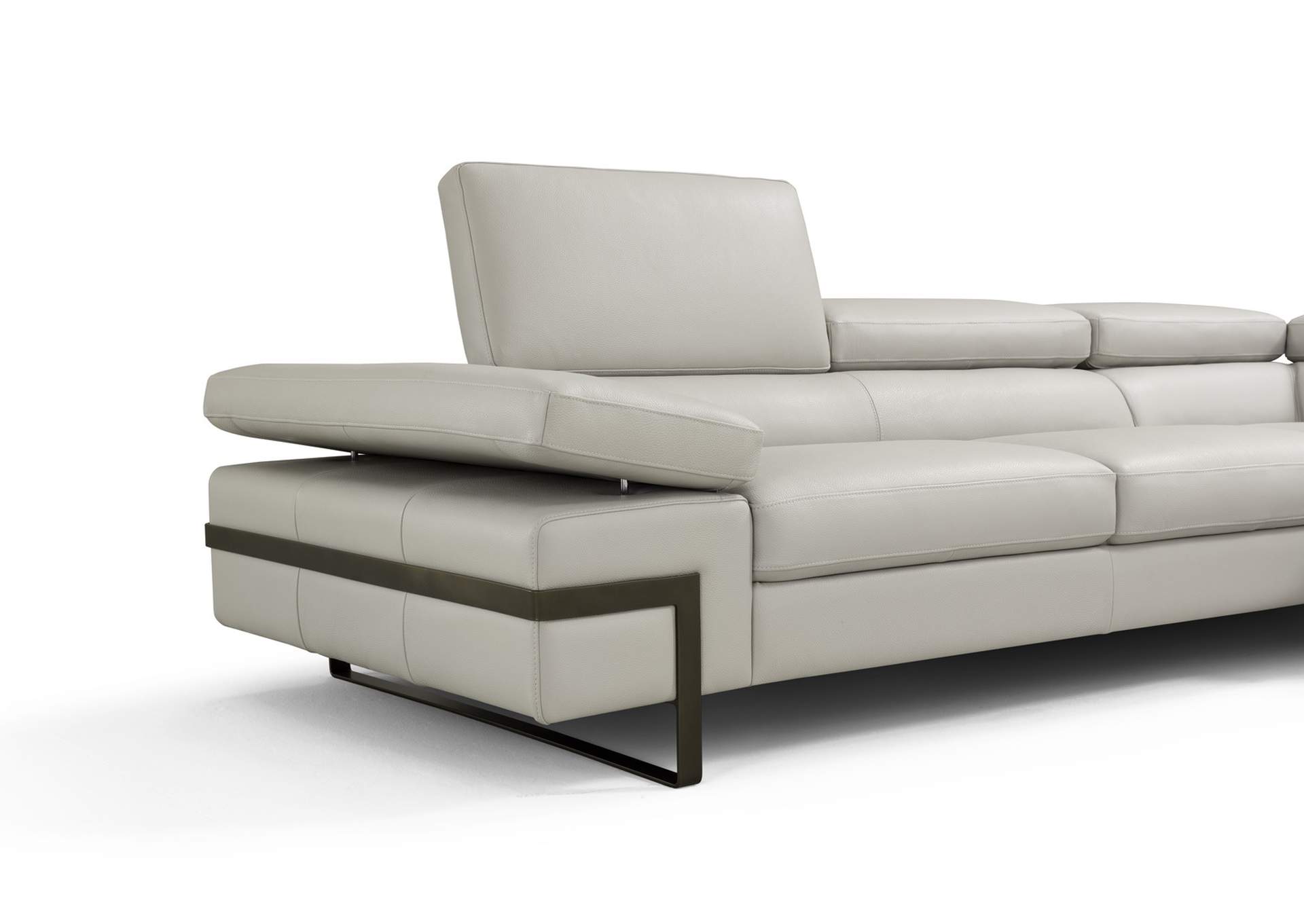 I867 Left Hand Facing Chaise In Right Grey image 4