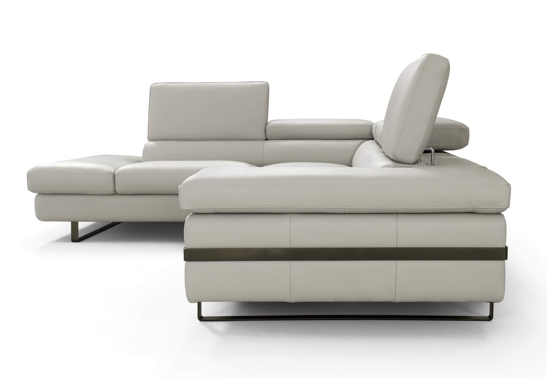 I867 Left Hand Facing Chaise In Light Grey image 3