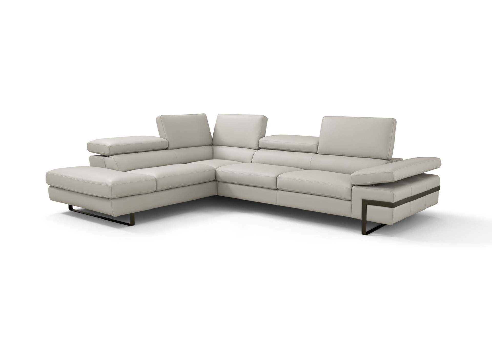 I867 Left Hand Facing Chaise In Light Grey image 6