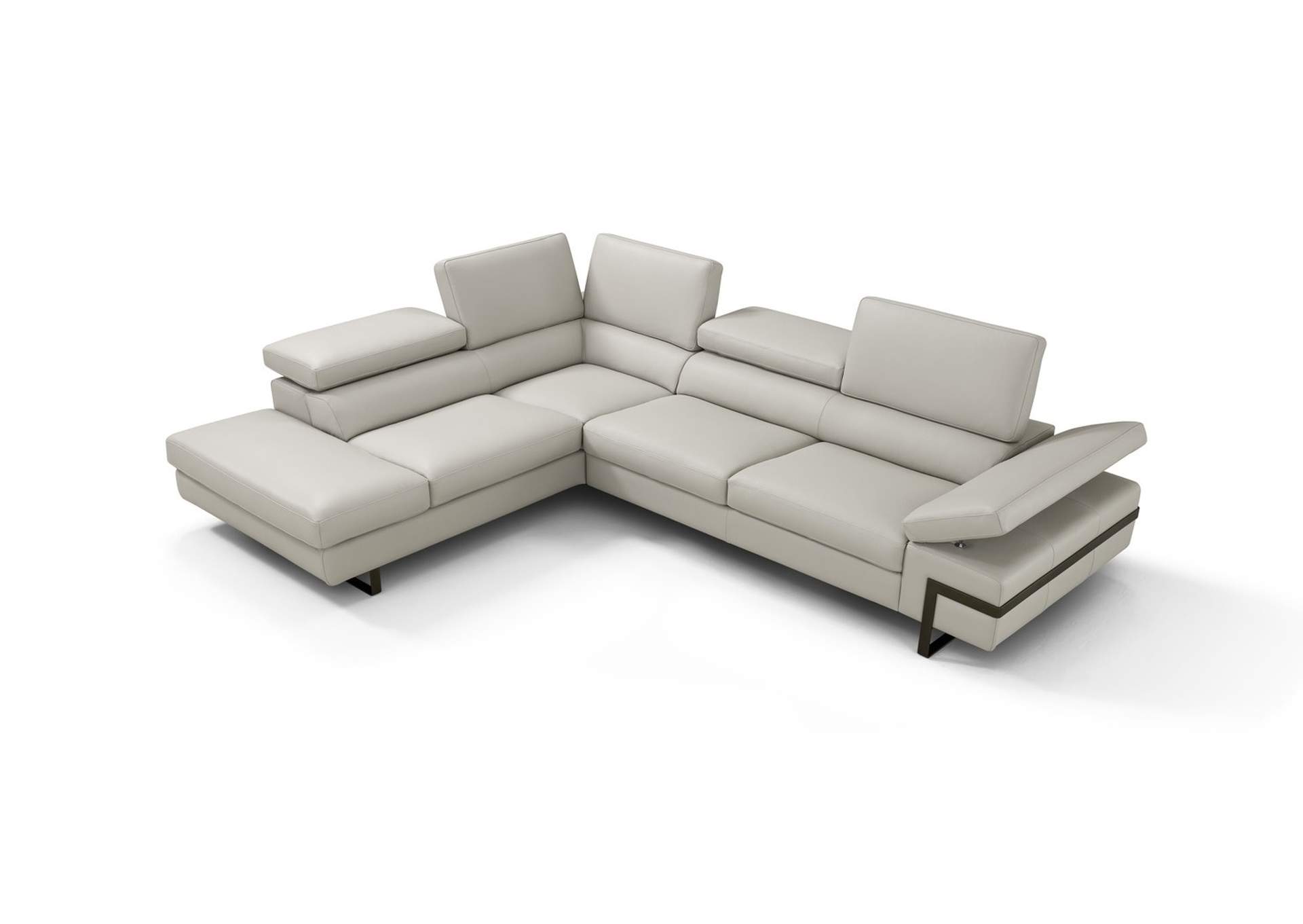 I867 Left Hand Facing Chaise In Light Grey image 5