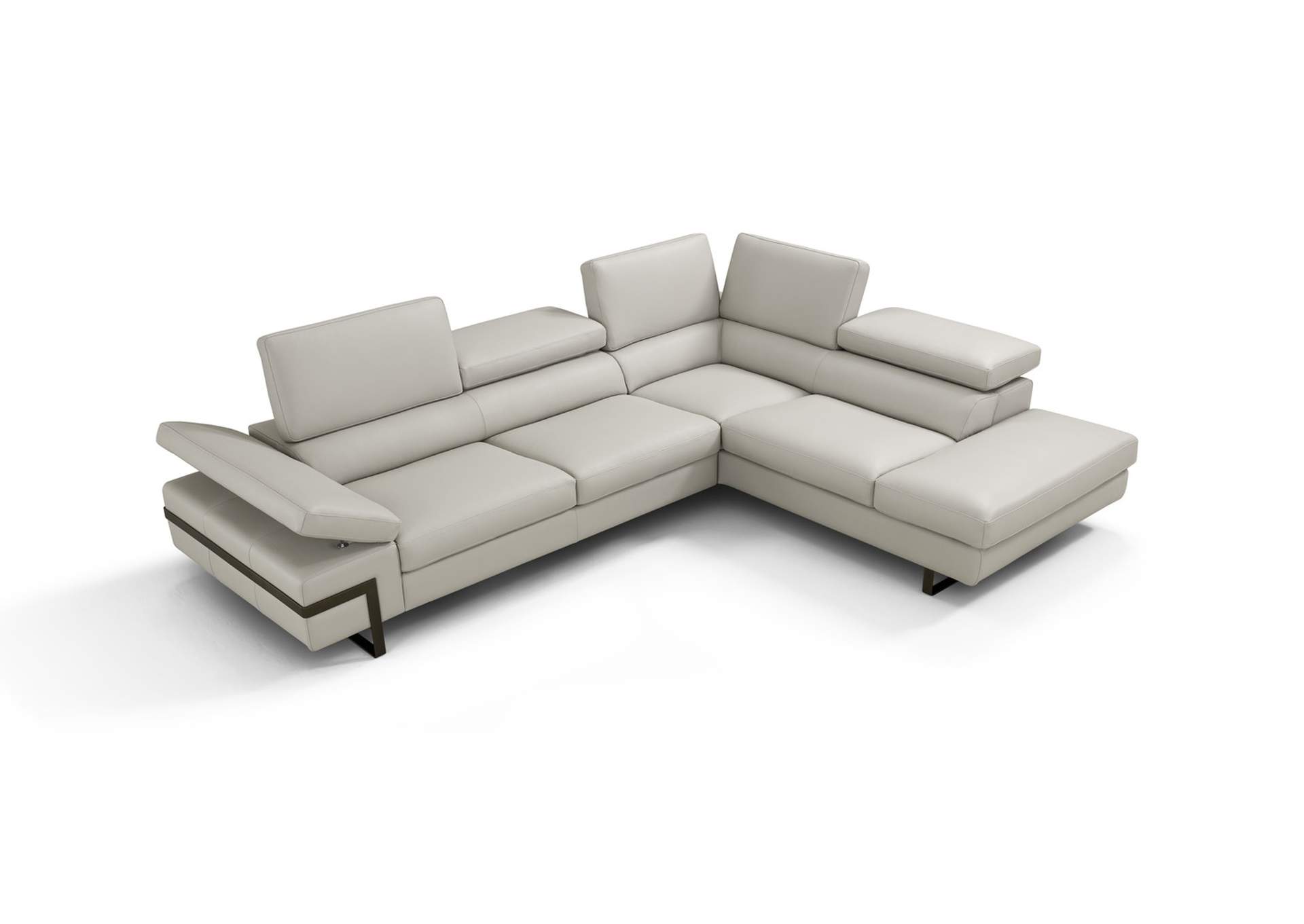 I867 Left Hand Facing Chaise In Right Grey image 5