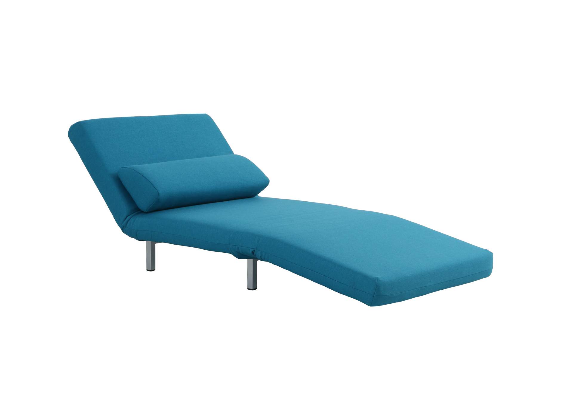 Premium Sofa Bed Lk06-1 In Teal Fabric image 7