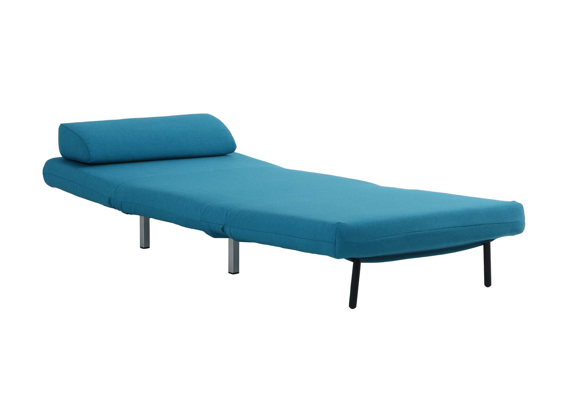 Premium Sofa Bed Lk06-1 In Teal Fabric image 4