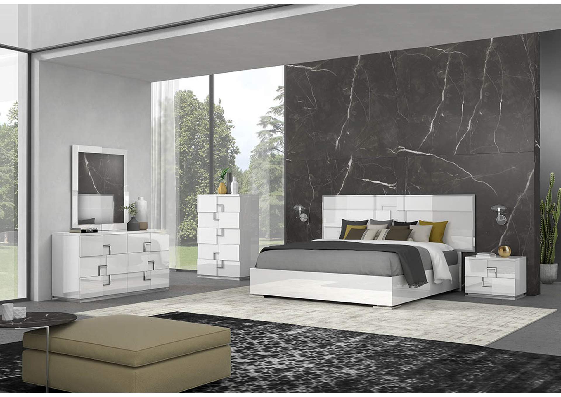 Infinity Premium Chest In Bianco Lucido image 4