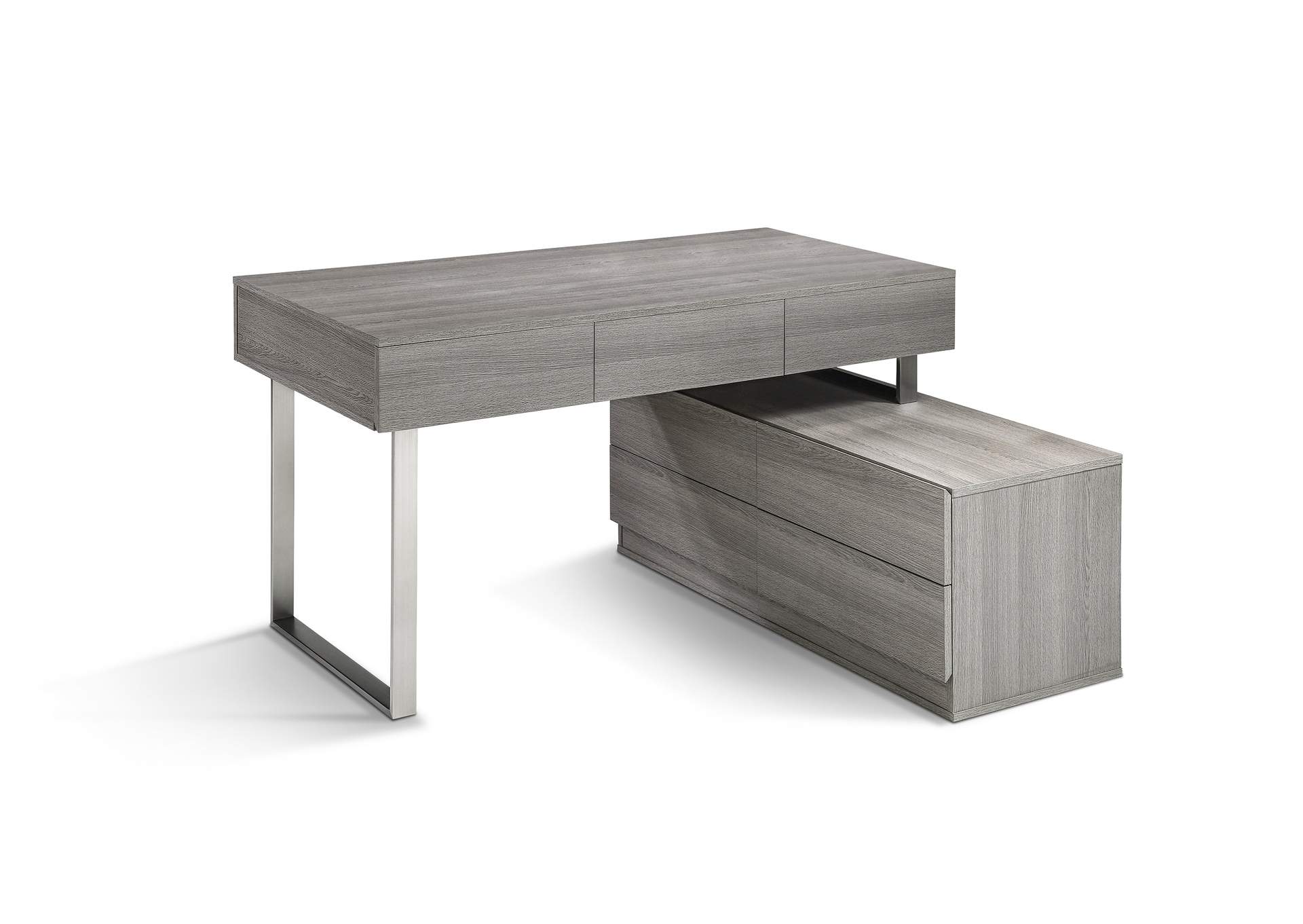 Lp Kd12 Office Desk In Grey image 3