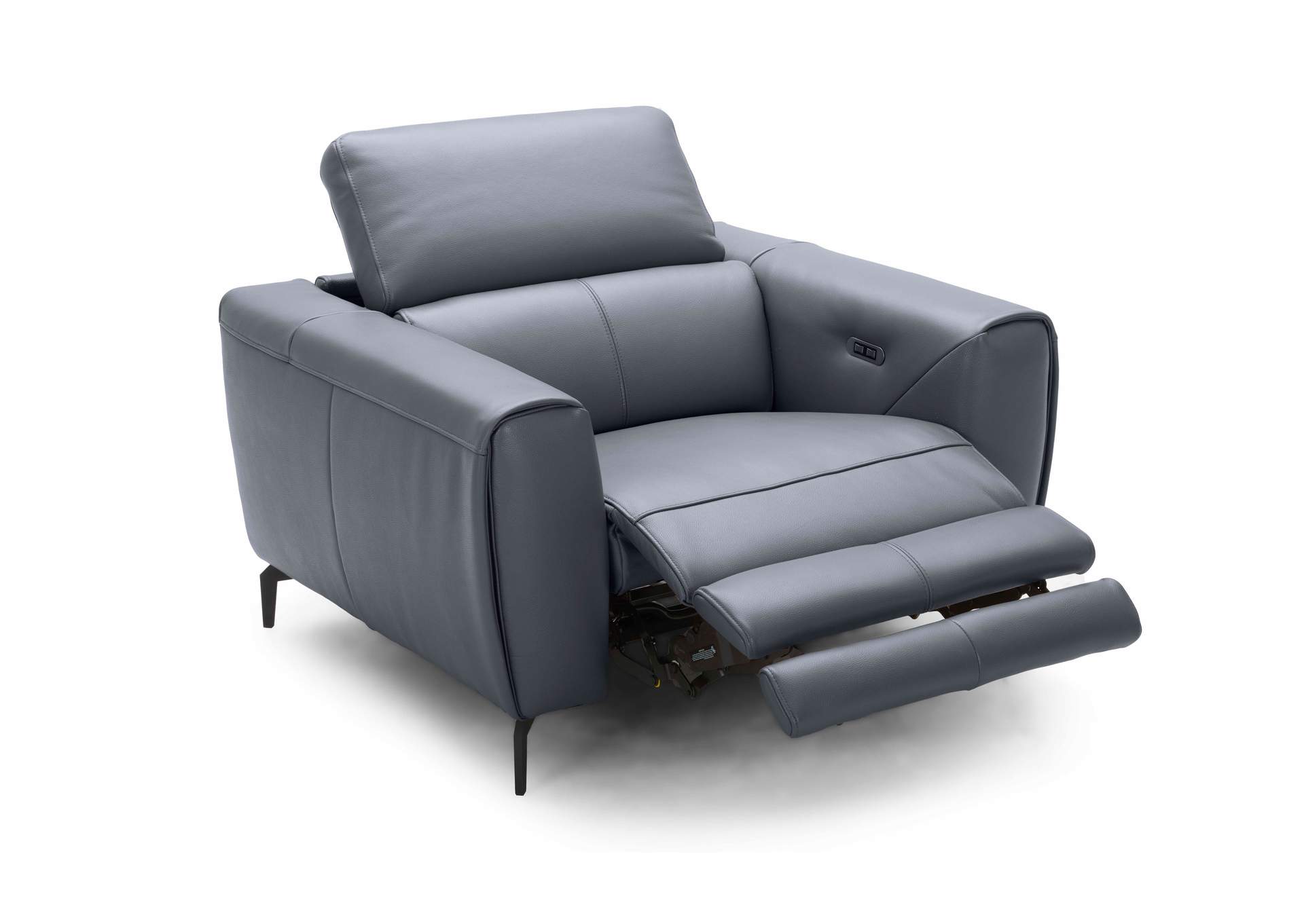 Lorenzo Chair In Blue-Grey image 3