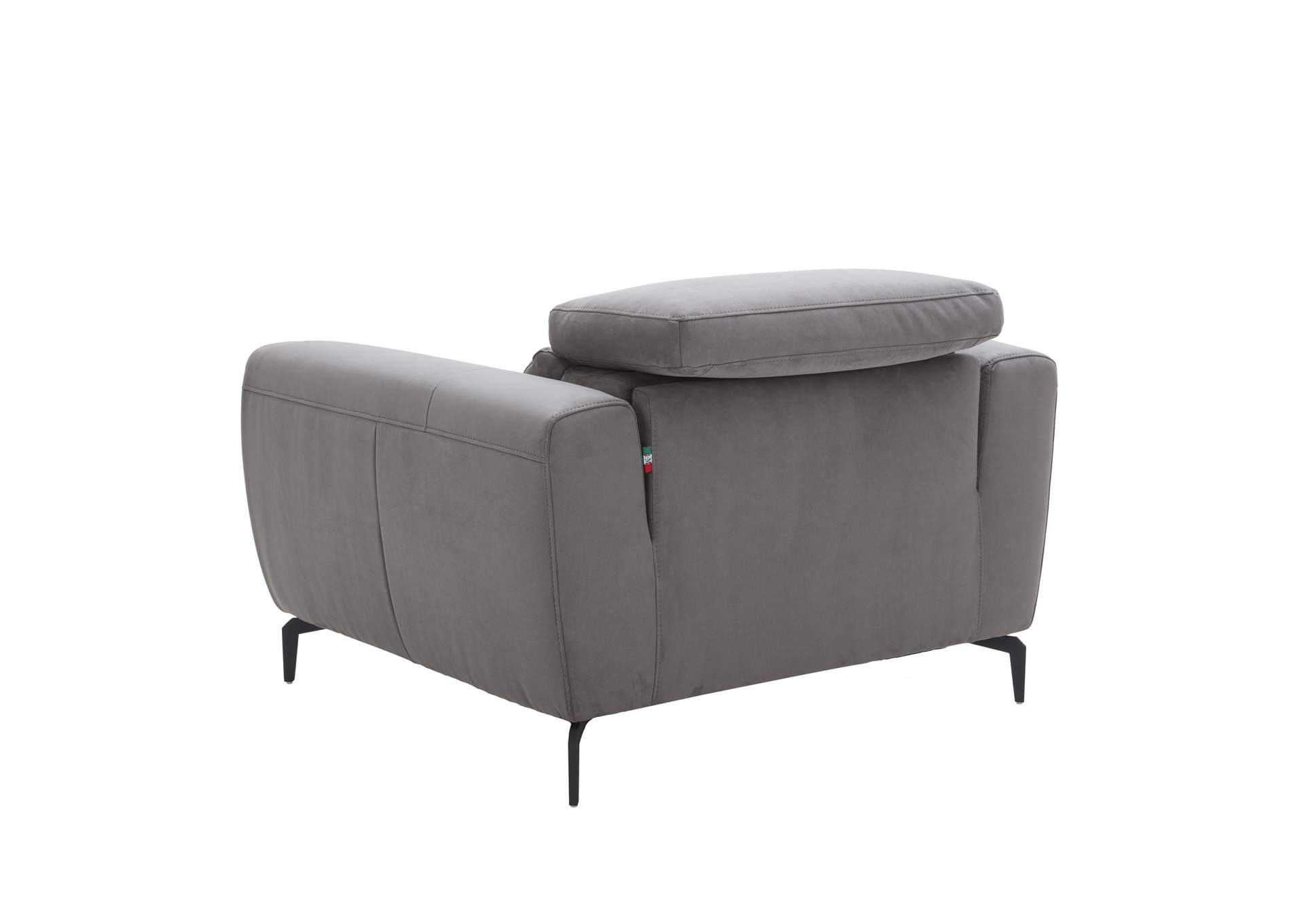 Lorenzo Grey Fabric Chair image 5