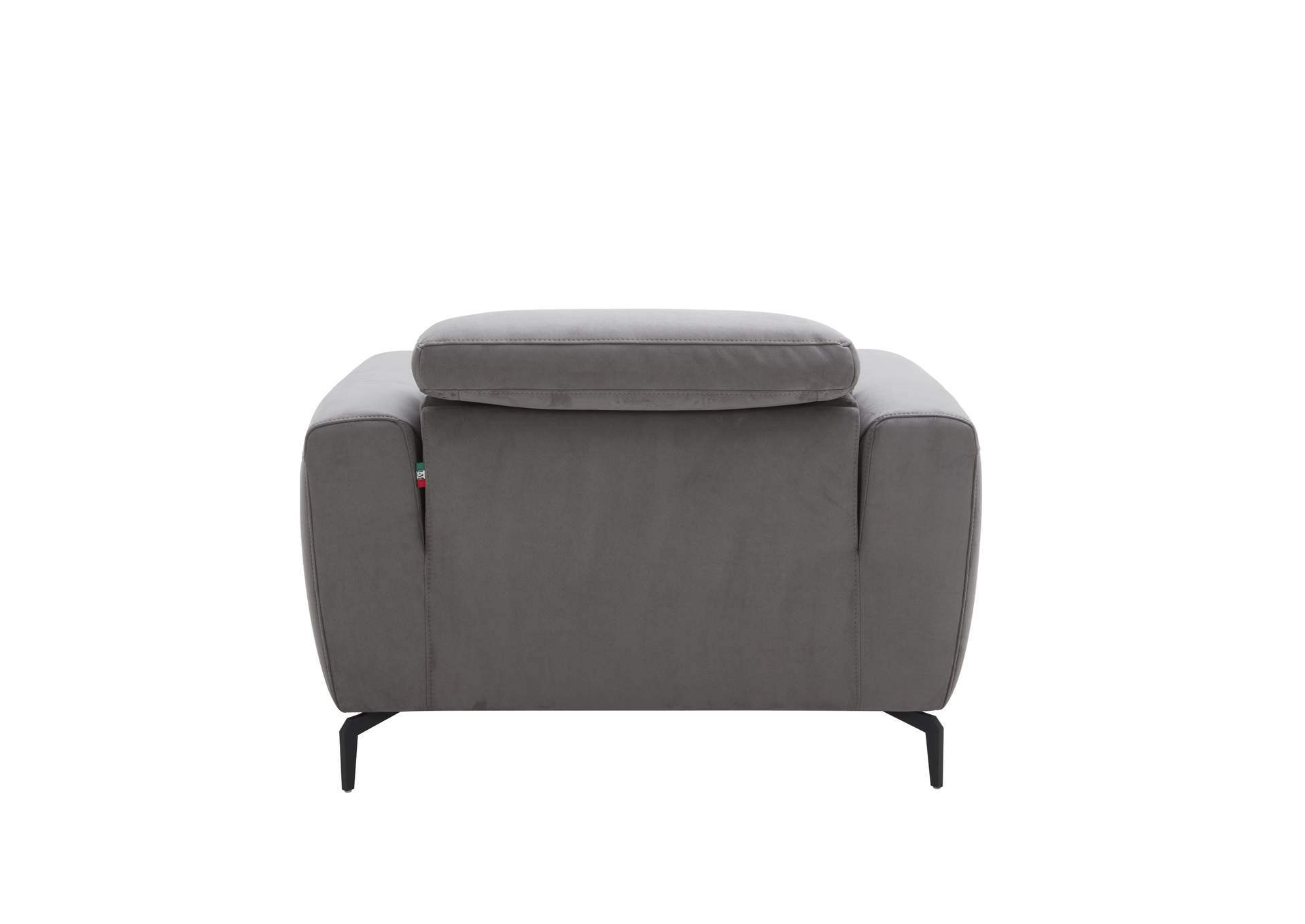 Lorenzo Grey Fabric Chair image 6