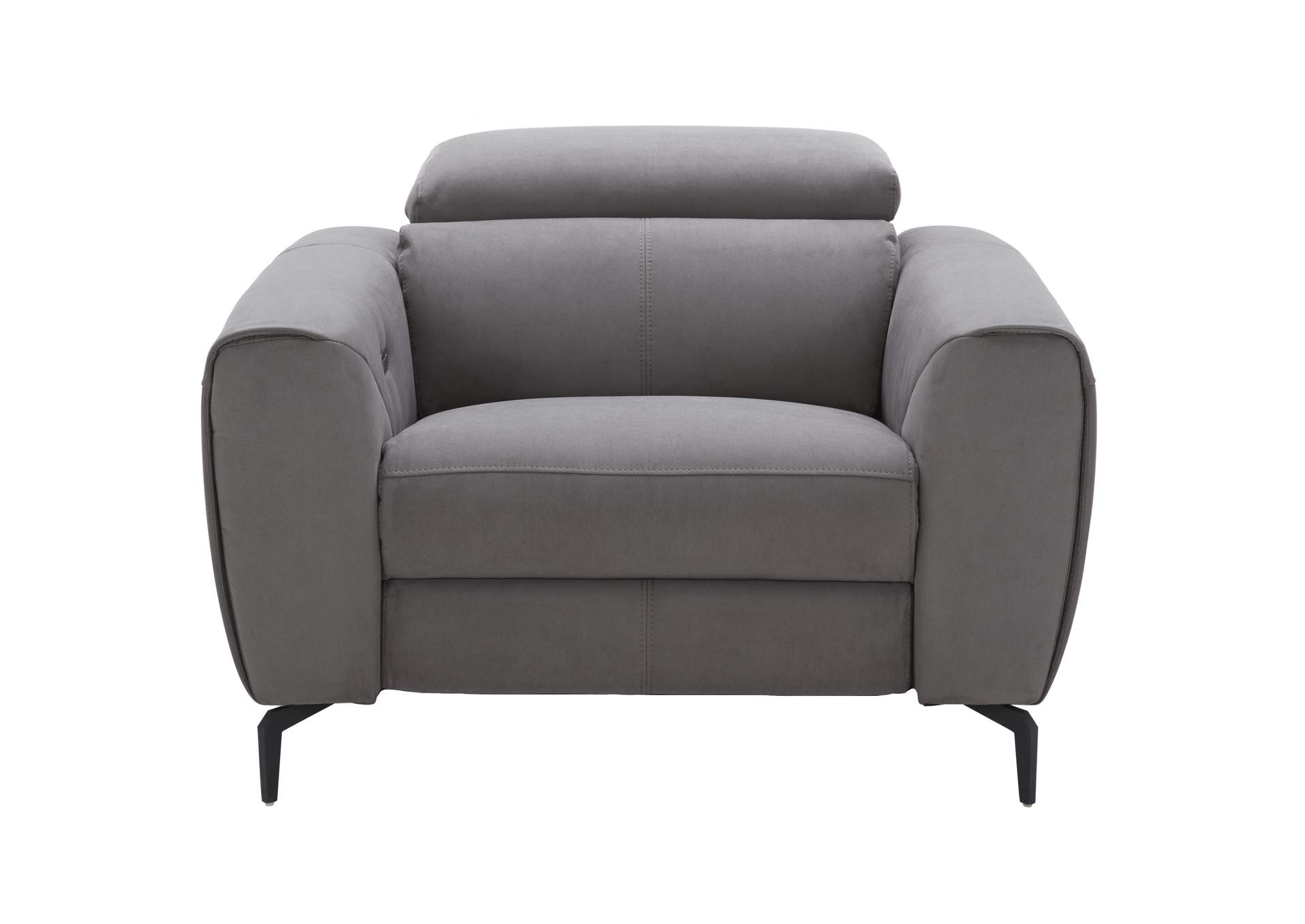 Lorenzo Grey Fabric Chair image 4