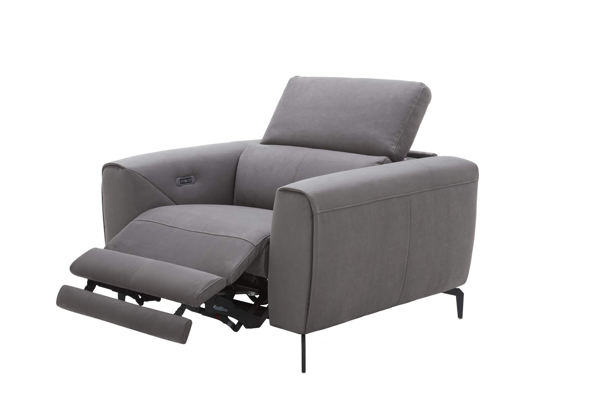 Lorenzo Grey Fabric Chair image 1