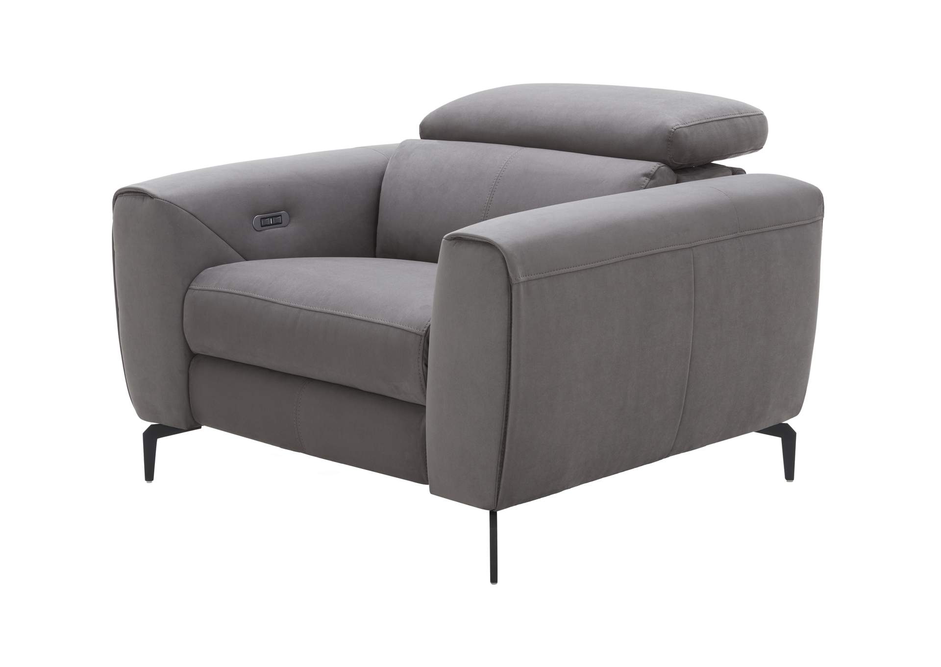 Lorenzo Grey Fabric Chair image 3
