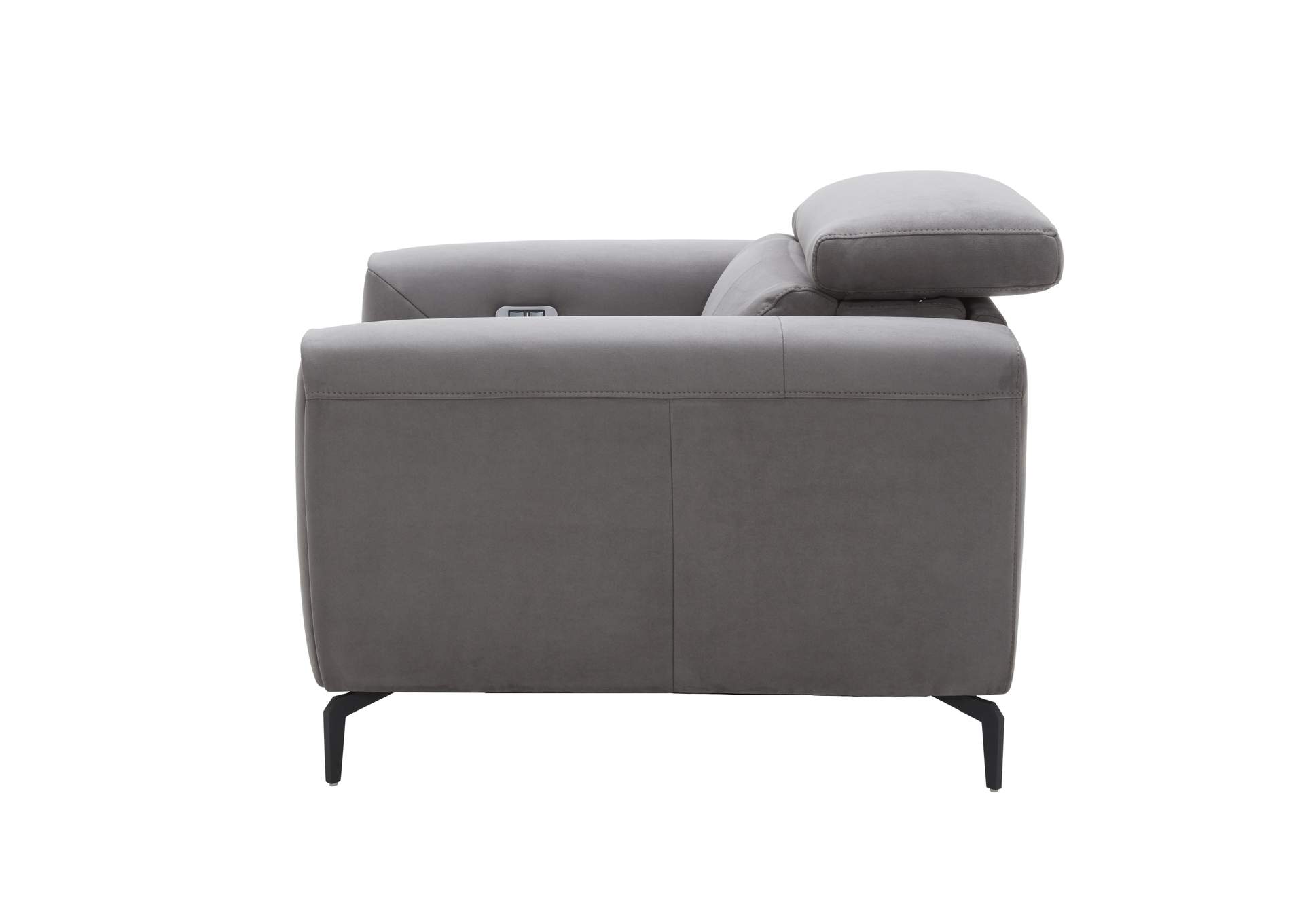 Lorenzo Grey Fabric Chair image 7
