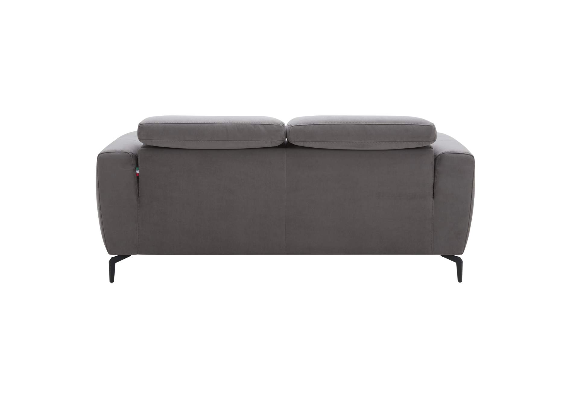 Lorenzo Grey Fabric Loveseat image 7