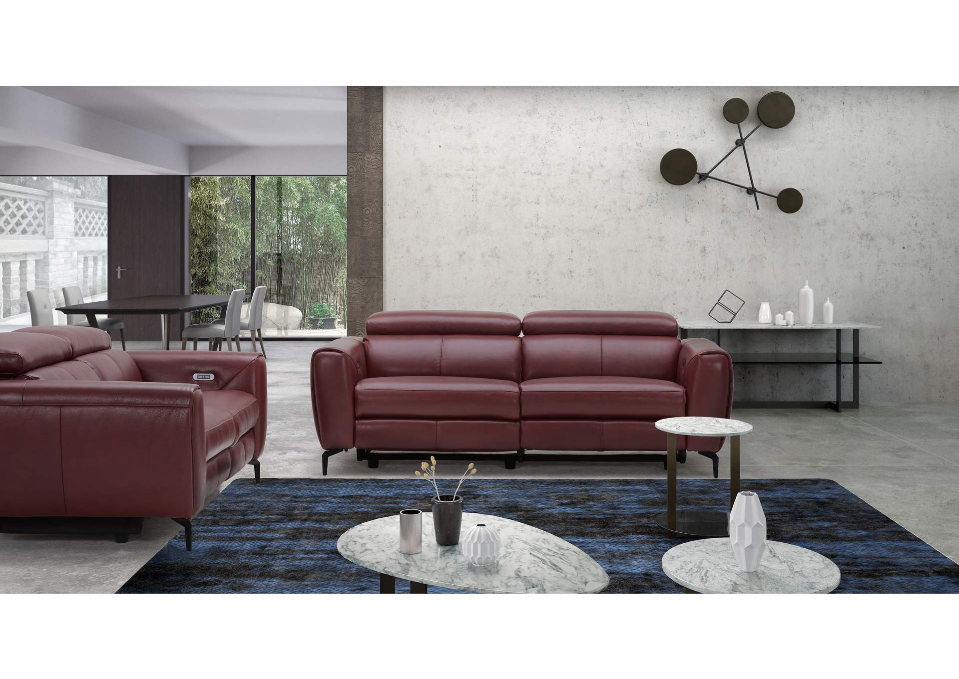 Lorenzo Merlot Sofa image 9