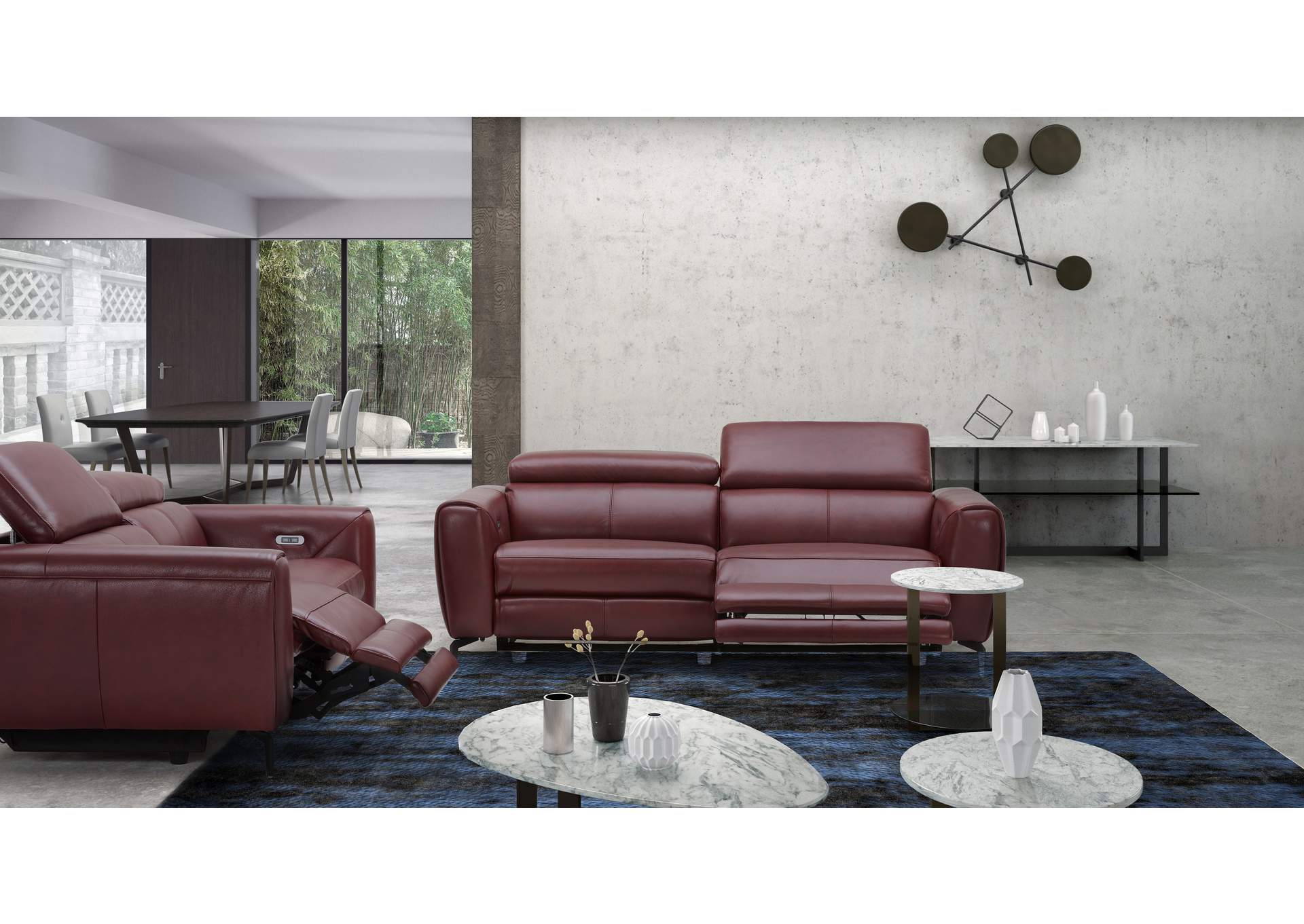 Lorenzo Merlot Sofa image 8