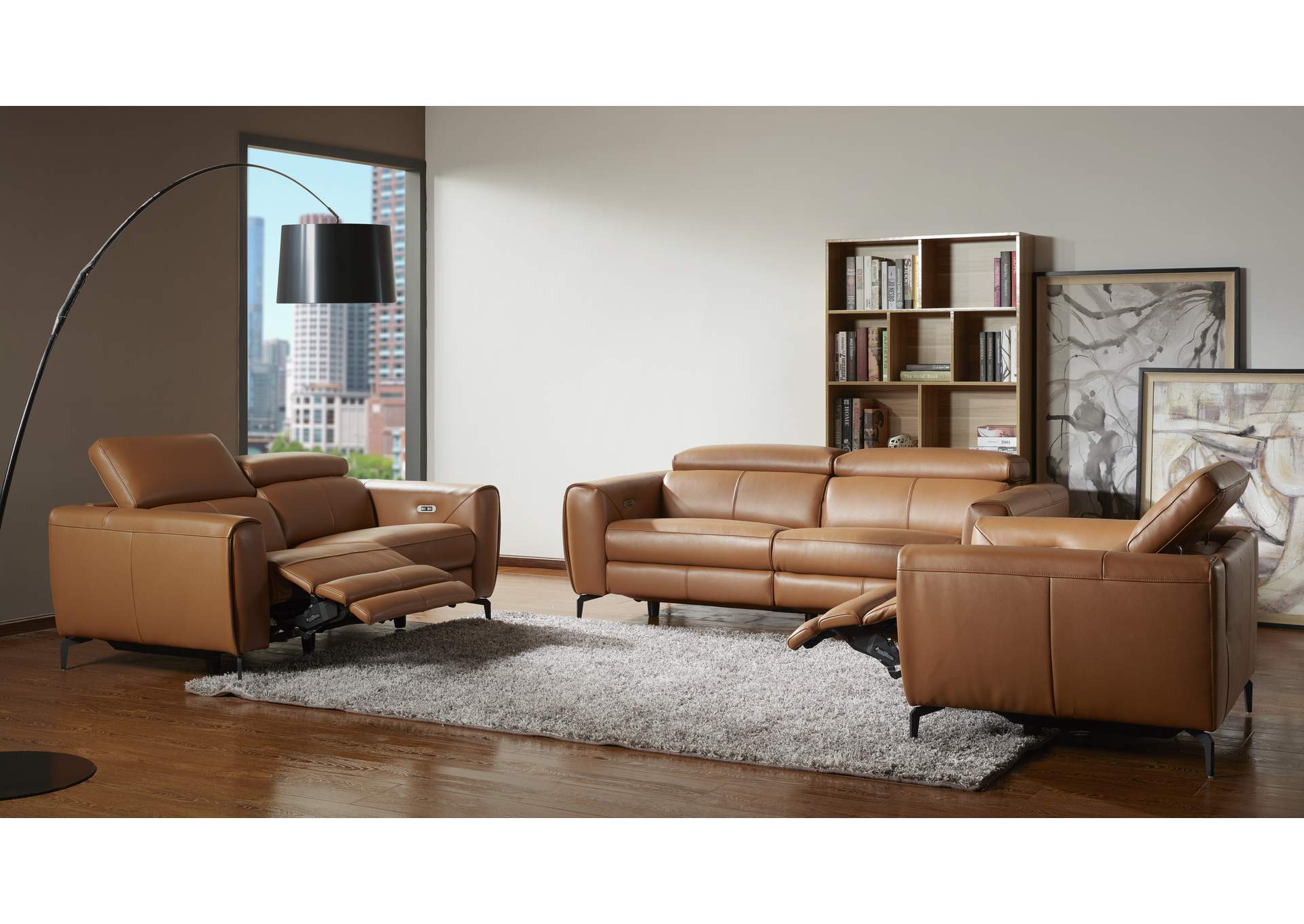 Lorenzo Loveseat In Caramel image 6