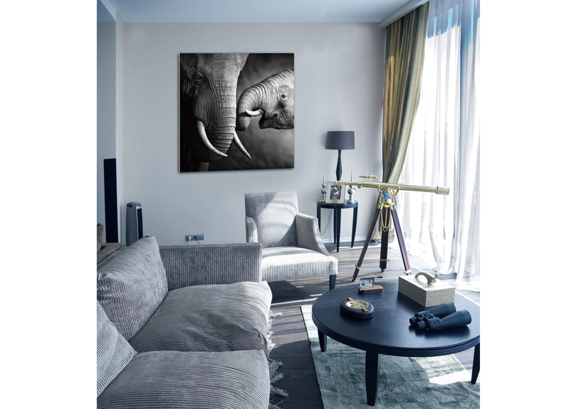 Wall Art Mama Elephant image 3