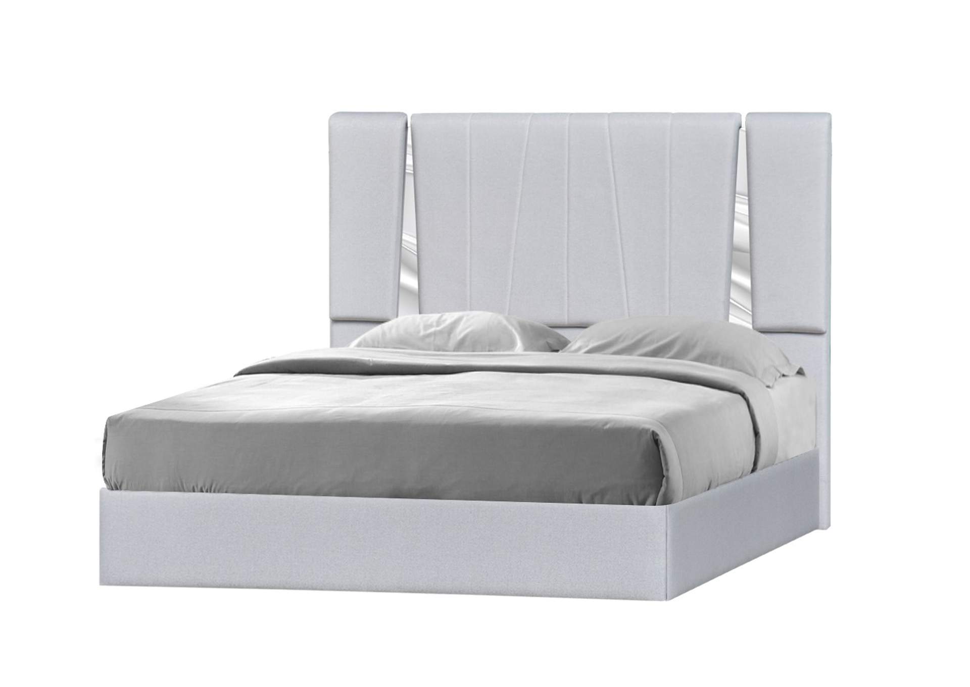 Matisse Queen Bed In Silver Grey image 3