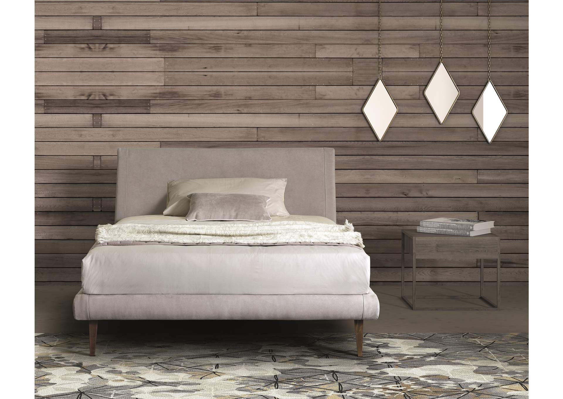 Metropolitan Fabric Queen Bed image 4