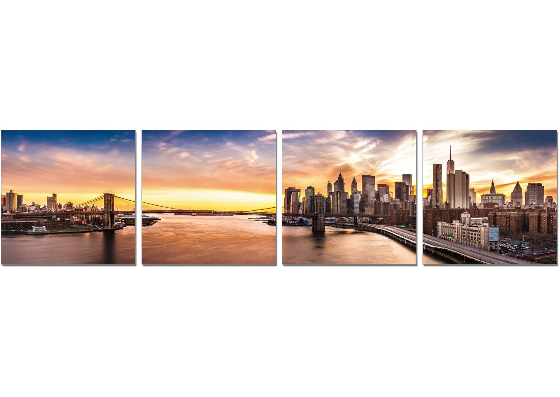 Wall Art New York Sunset image 1