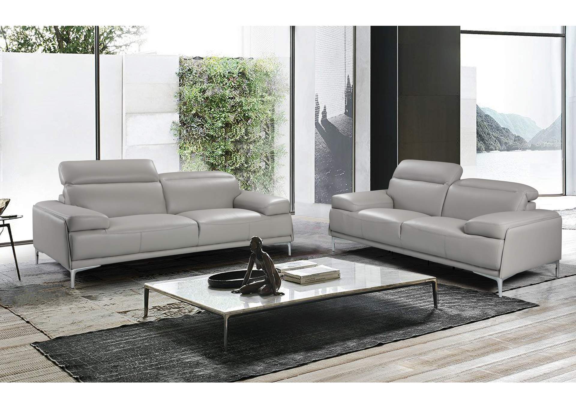 Nicolo Sofa In Light Grey image 8