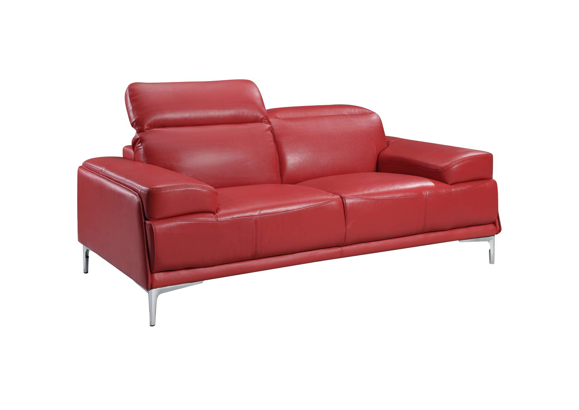 Nicolo Loveseat Seat In Red image 3