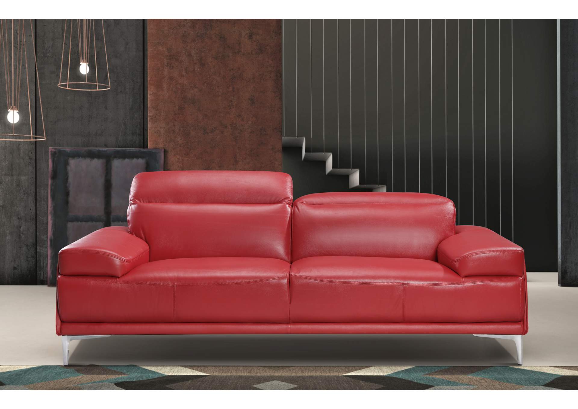 Nicolo Sofa In Red image 5