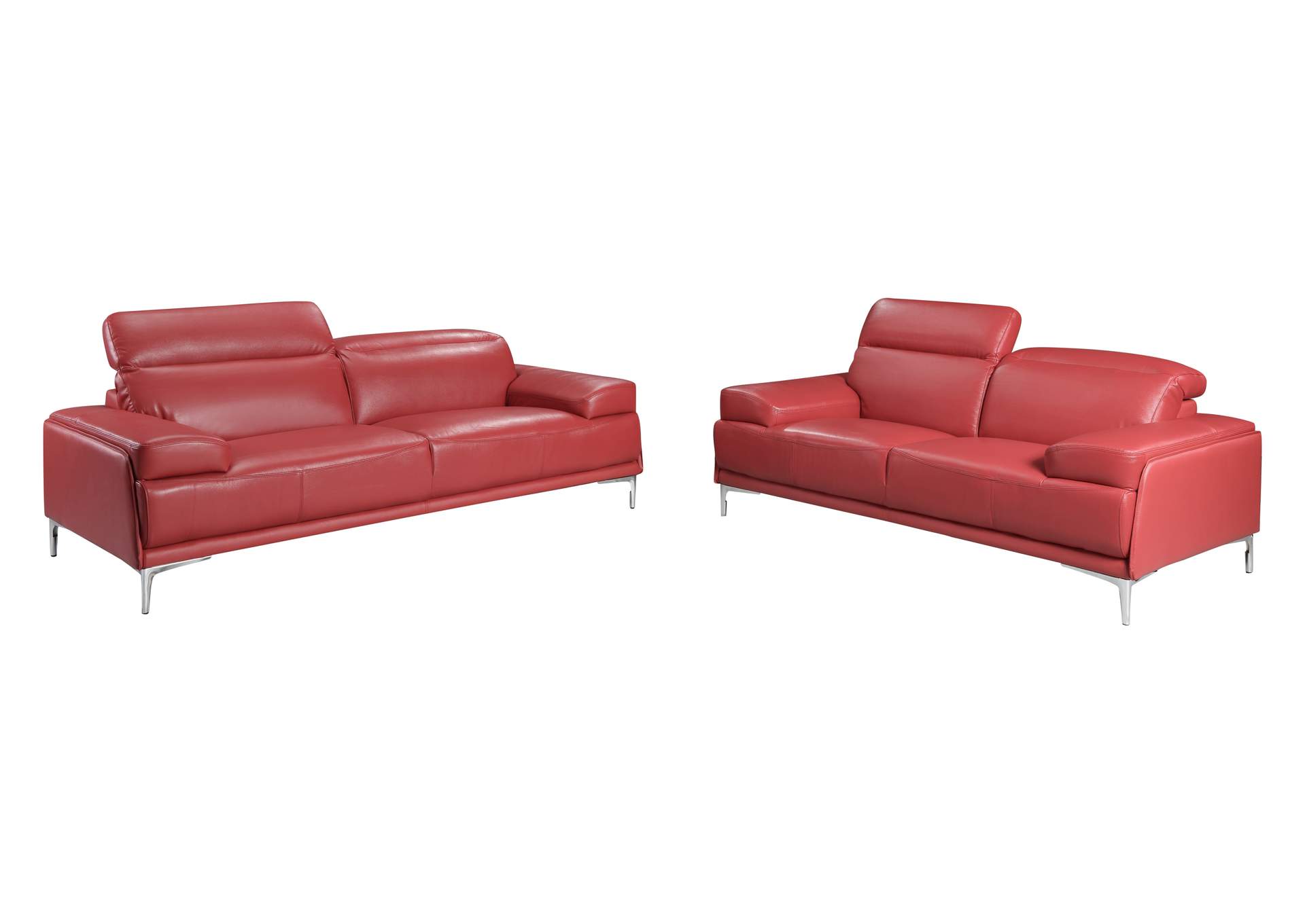 Nicolo Sofa In Red image 4
