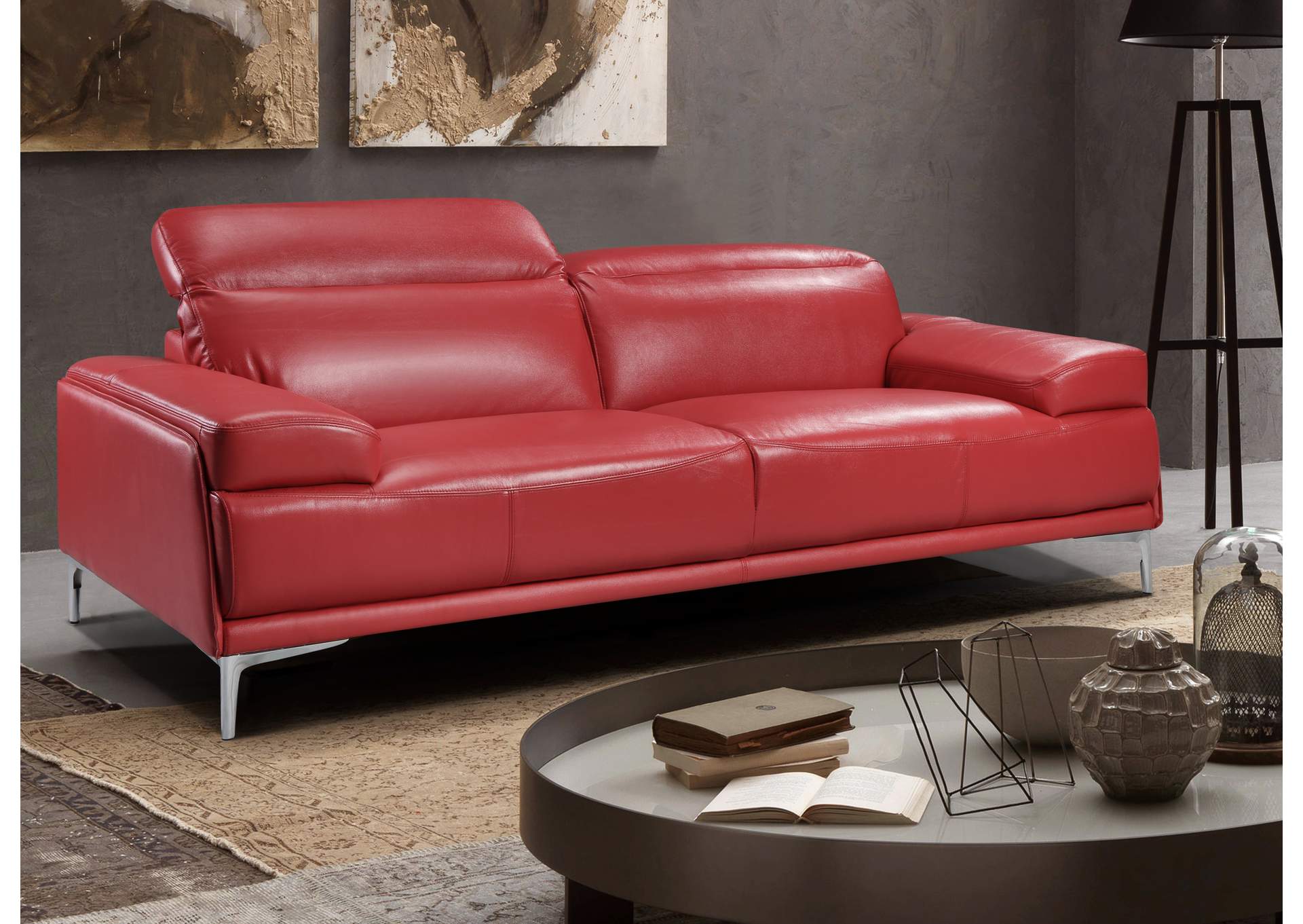 Nicolo Sofa In Red image 6