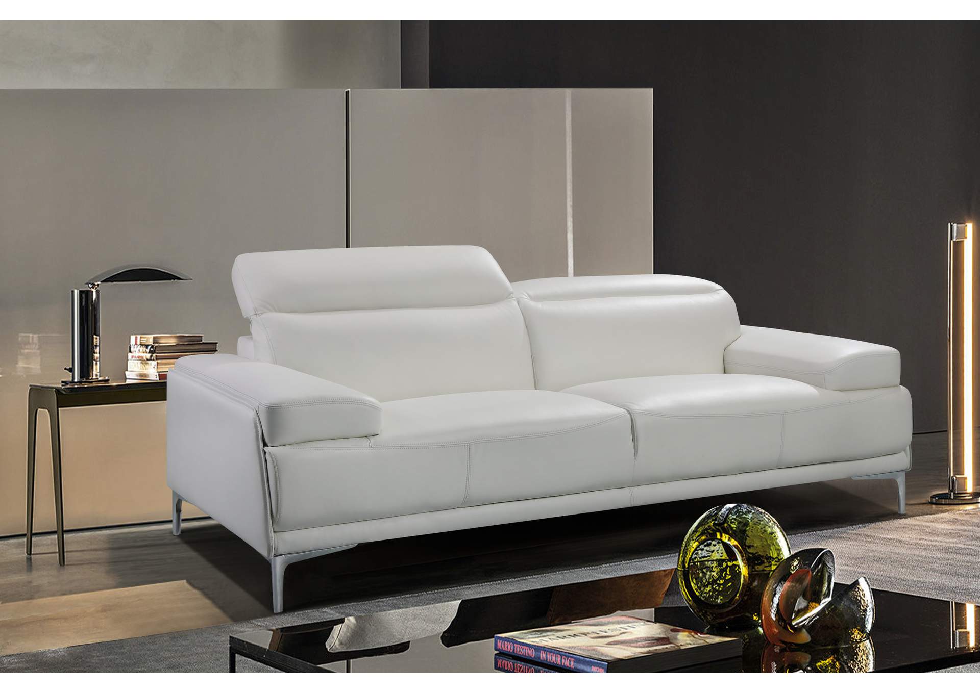 Nicolo Sofa In White image 7