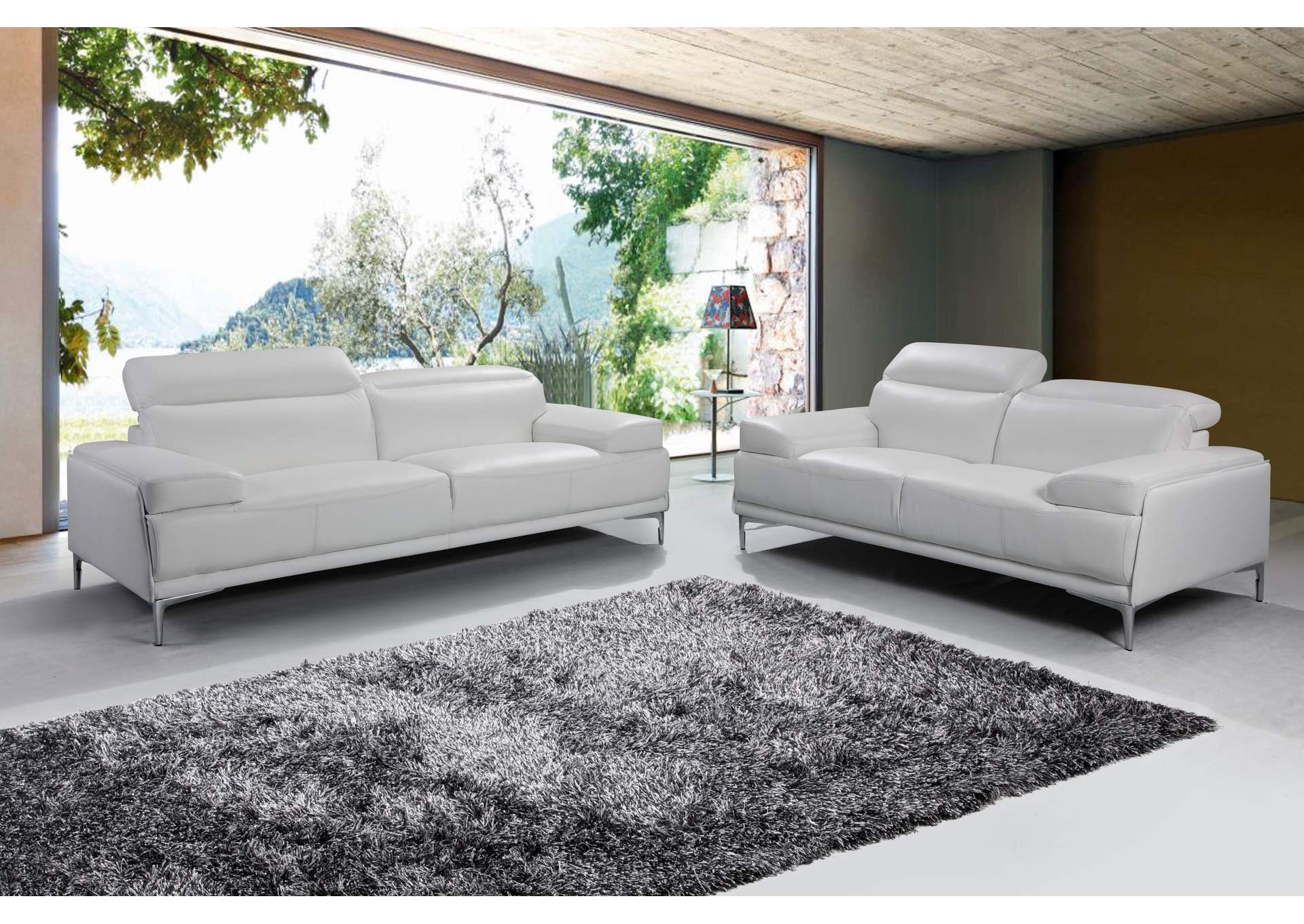 Nicolo Sofa In White image 8