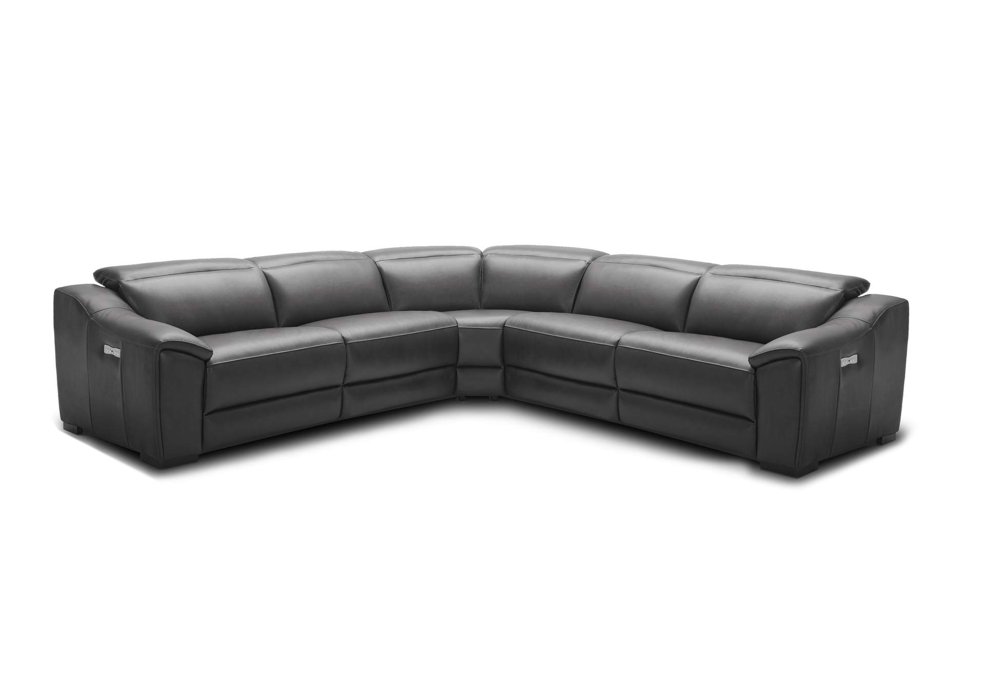 Nova Motion Sectional In Dark Grey image 1