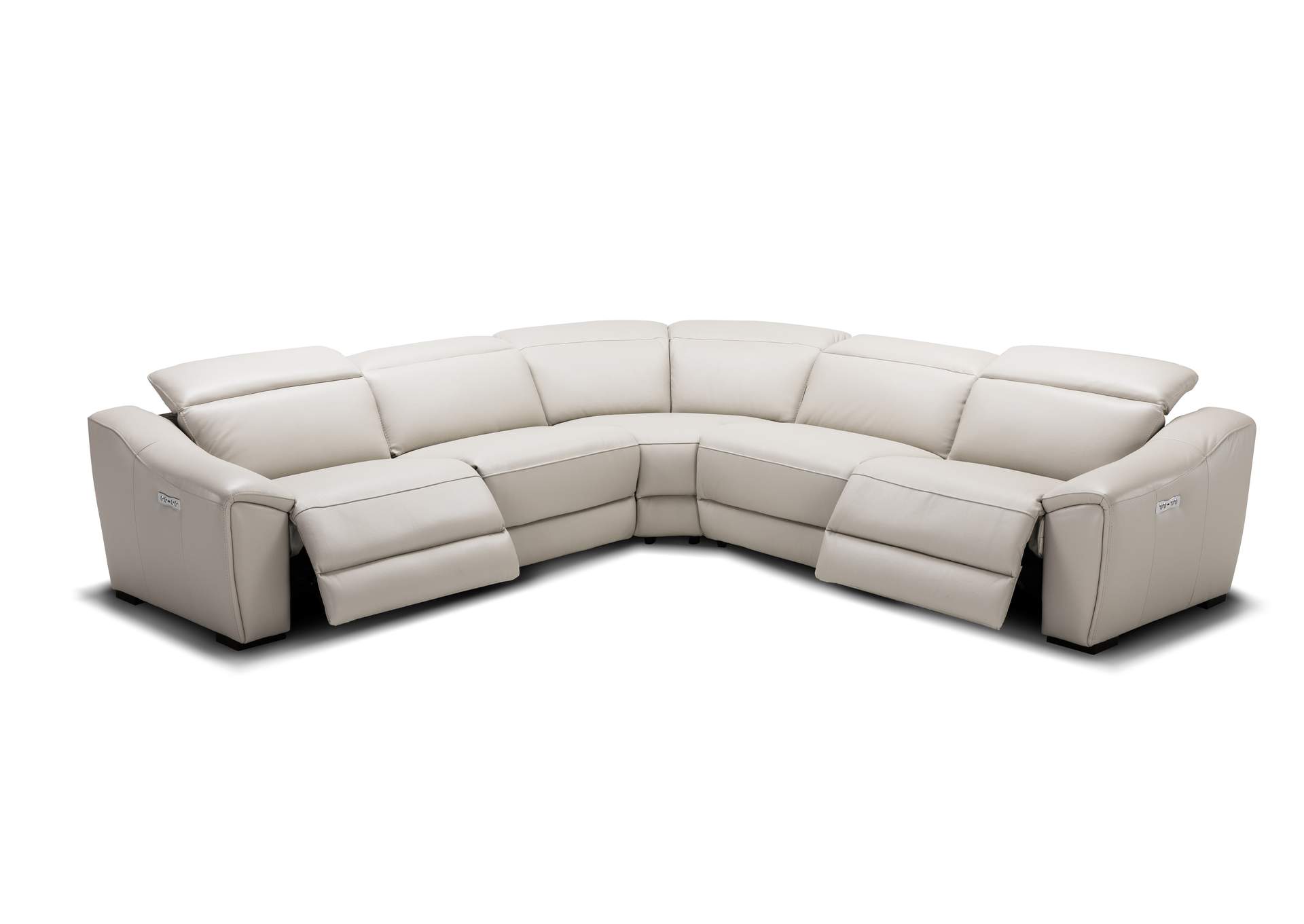 Nova Motion Sectional In Silver Grey image 1