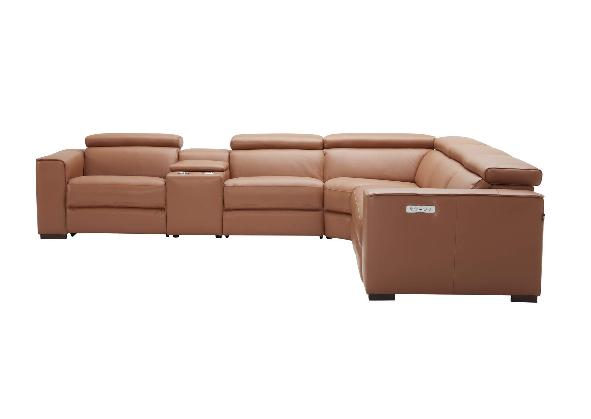 Picasso Motion Sectional In Caramel image 4