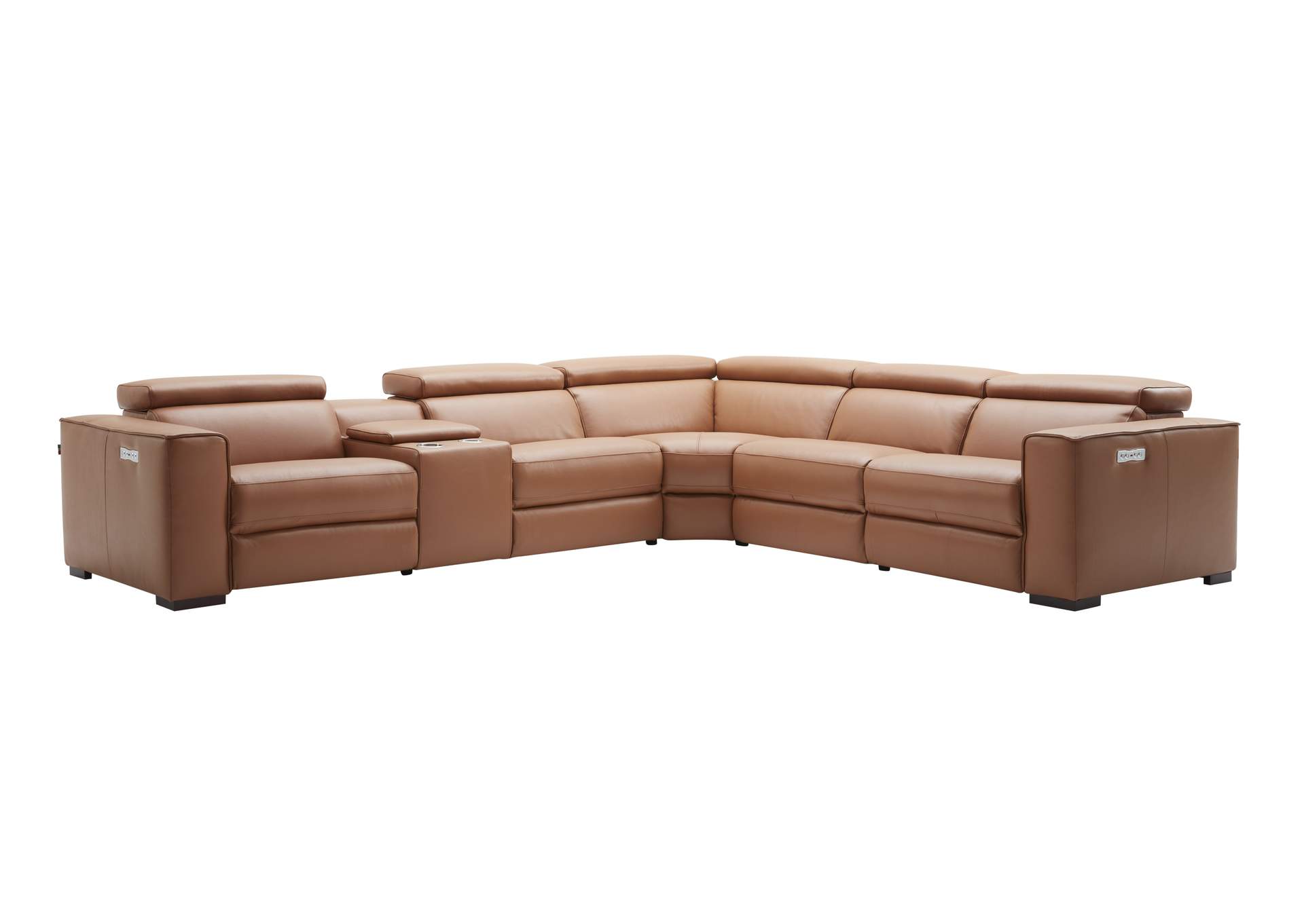 Picasso Motion Sectional In Caramel image 1