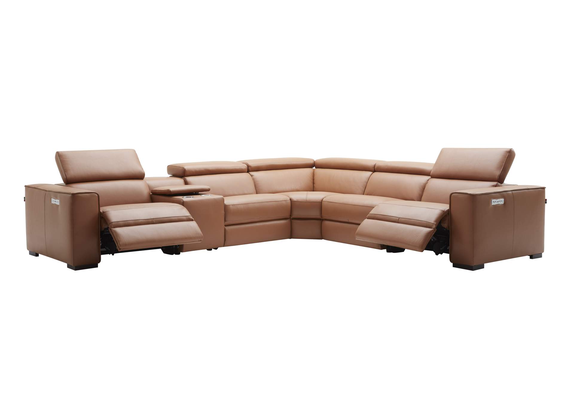 Picasso Motion Sectional In Caramel image 6