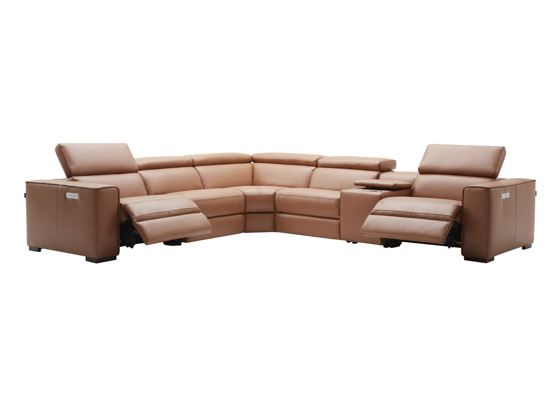 Picasso Motion Sectional In Caramel image 7