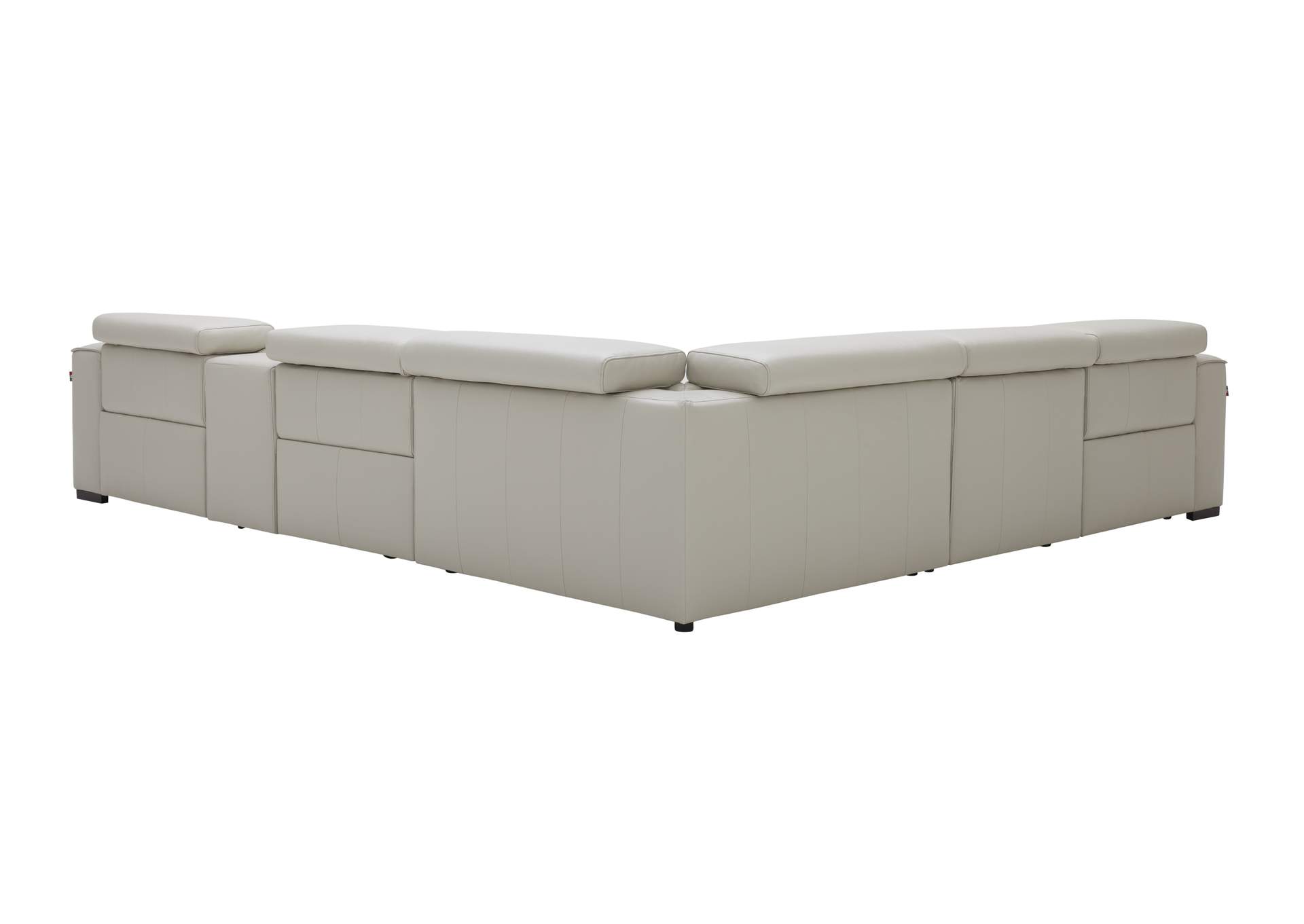 Picasso Motion Sectional In Silver Grey image 11