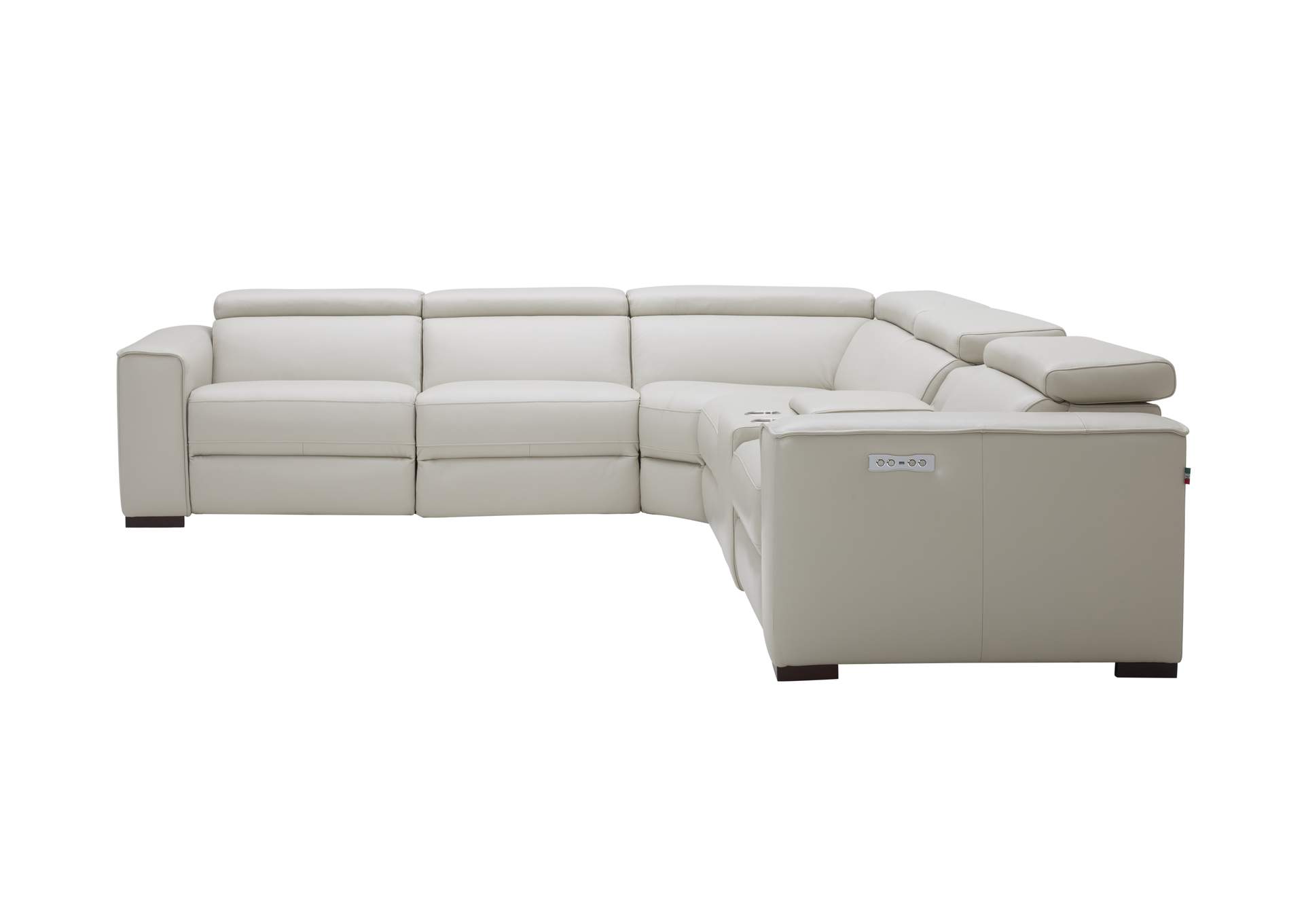 Picasso Motion Sectional In Silver Grey image 9