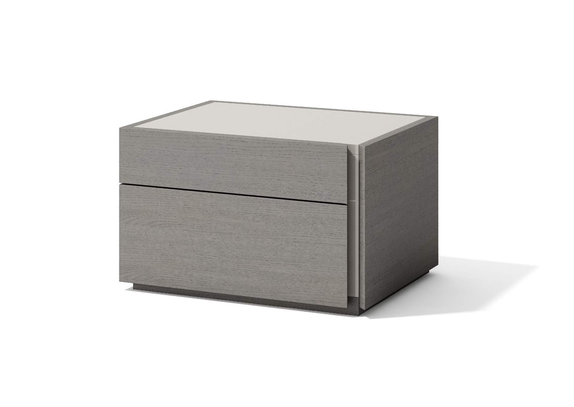 Porto Right Facing Nightstand In Grey image 1