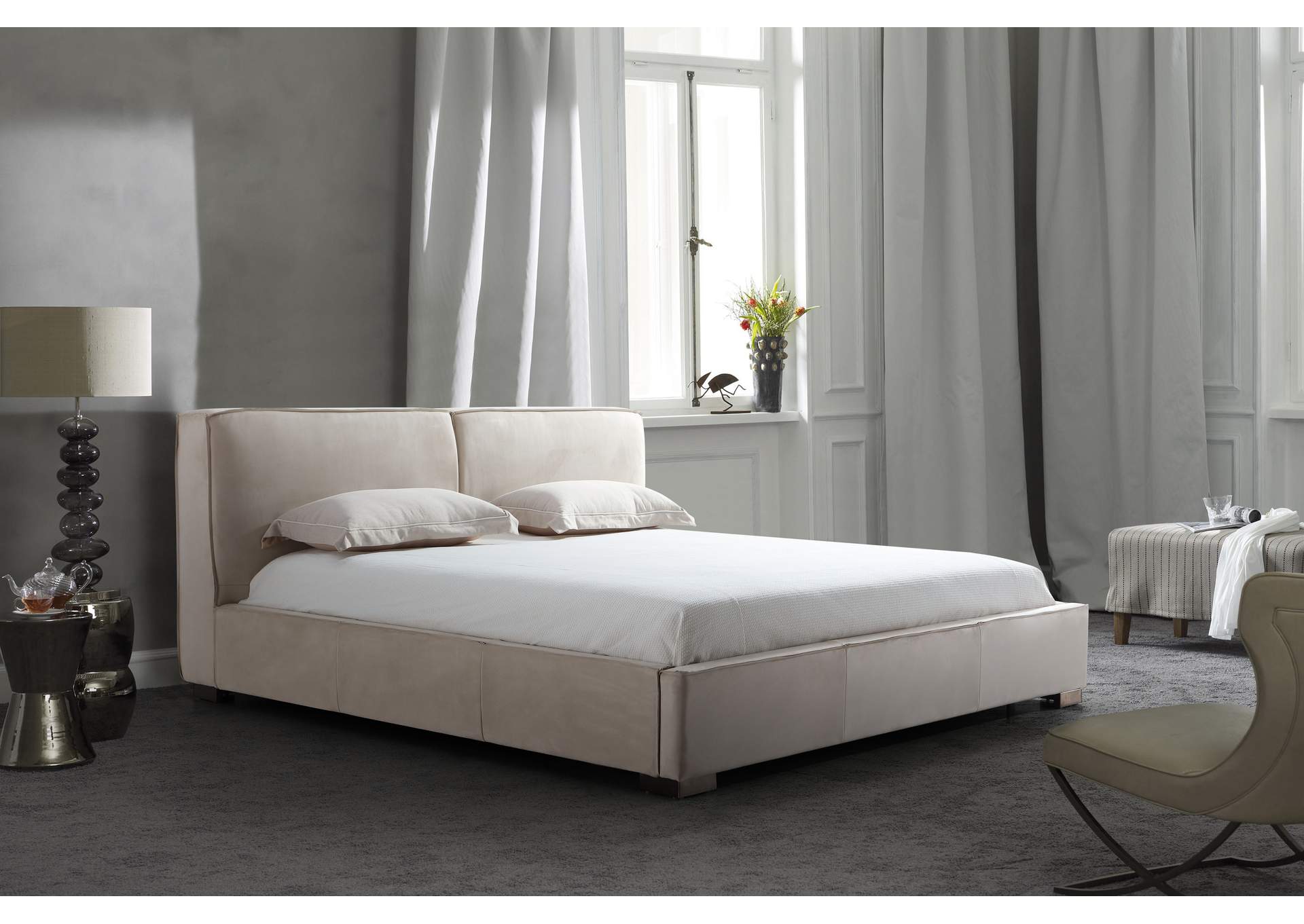 Serene King Bed In Natural image 7