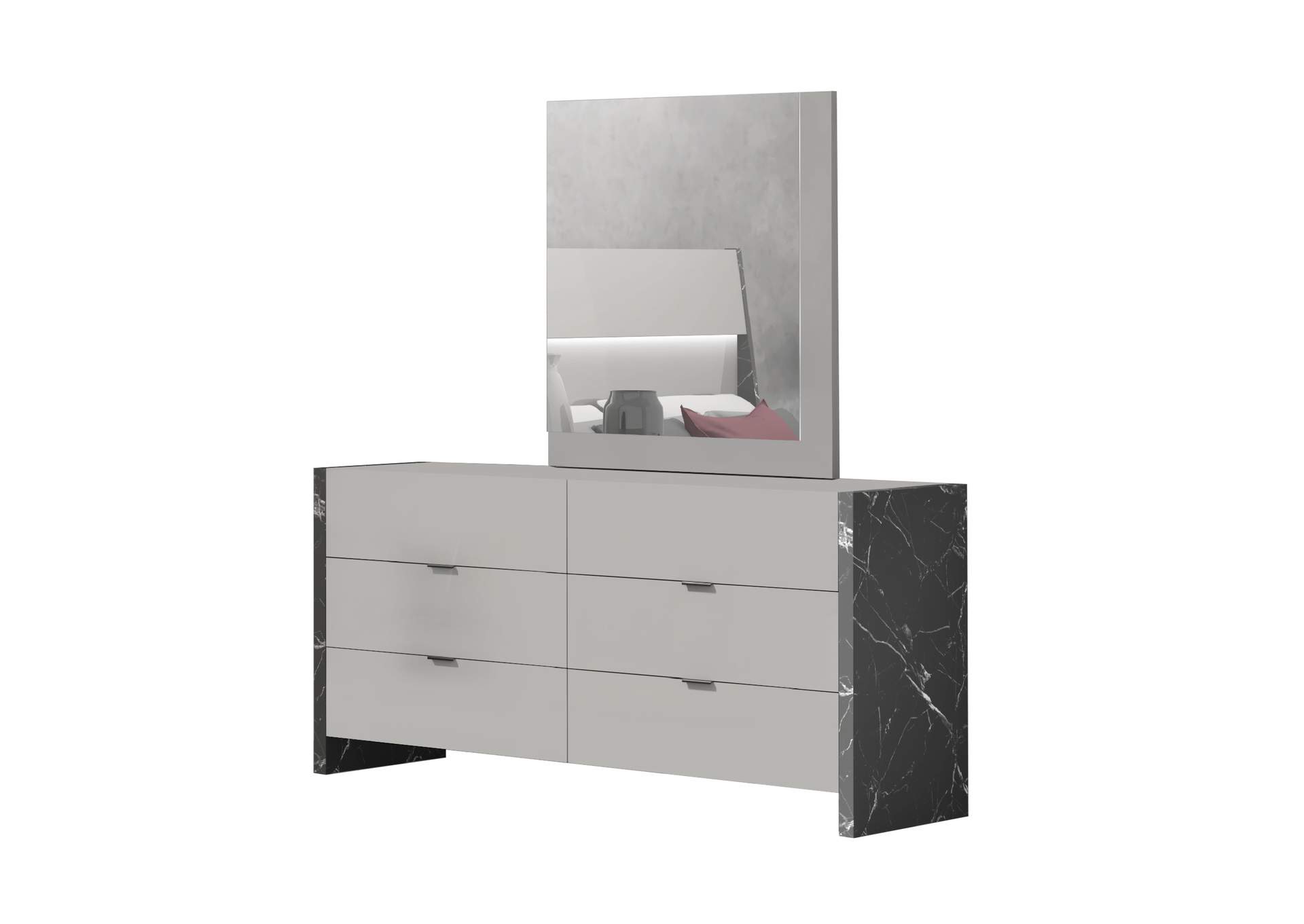 Stoneage Premium Dresser In Grigio image 1