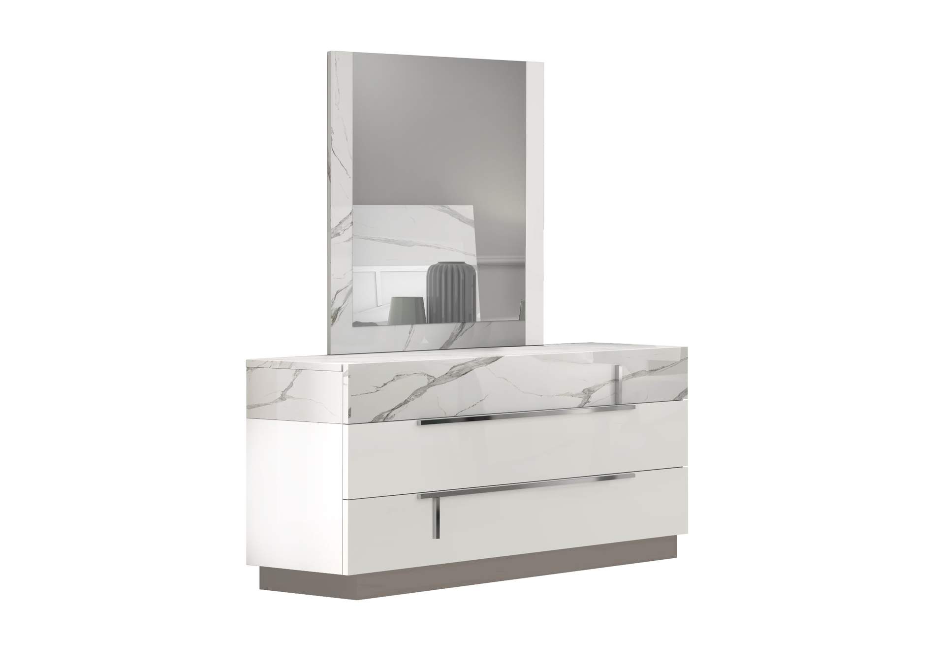 Sunset Premium Dresser In Bianco Luc+Stat image 1