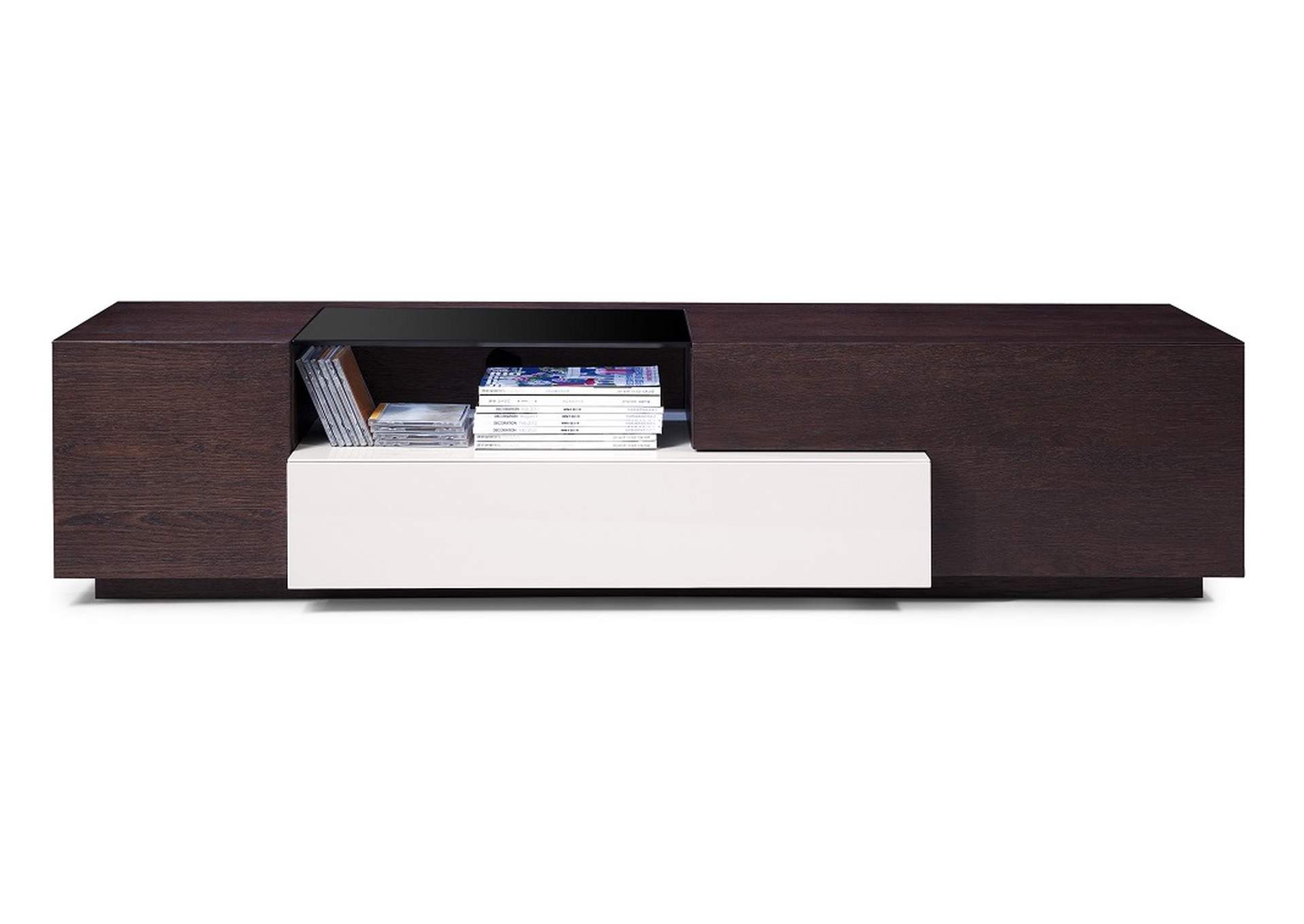 Tv015 Brown Oak - Grey Gloss image 1