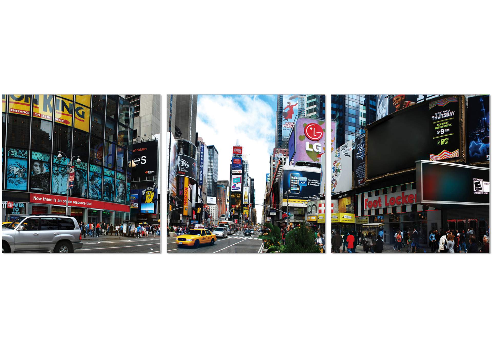 Wall Art Times Square image 1