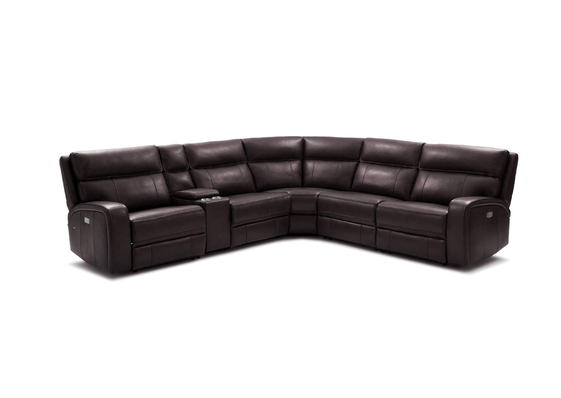 Cozy Motion Sectional In Chocolate image 4
