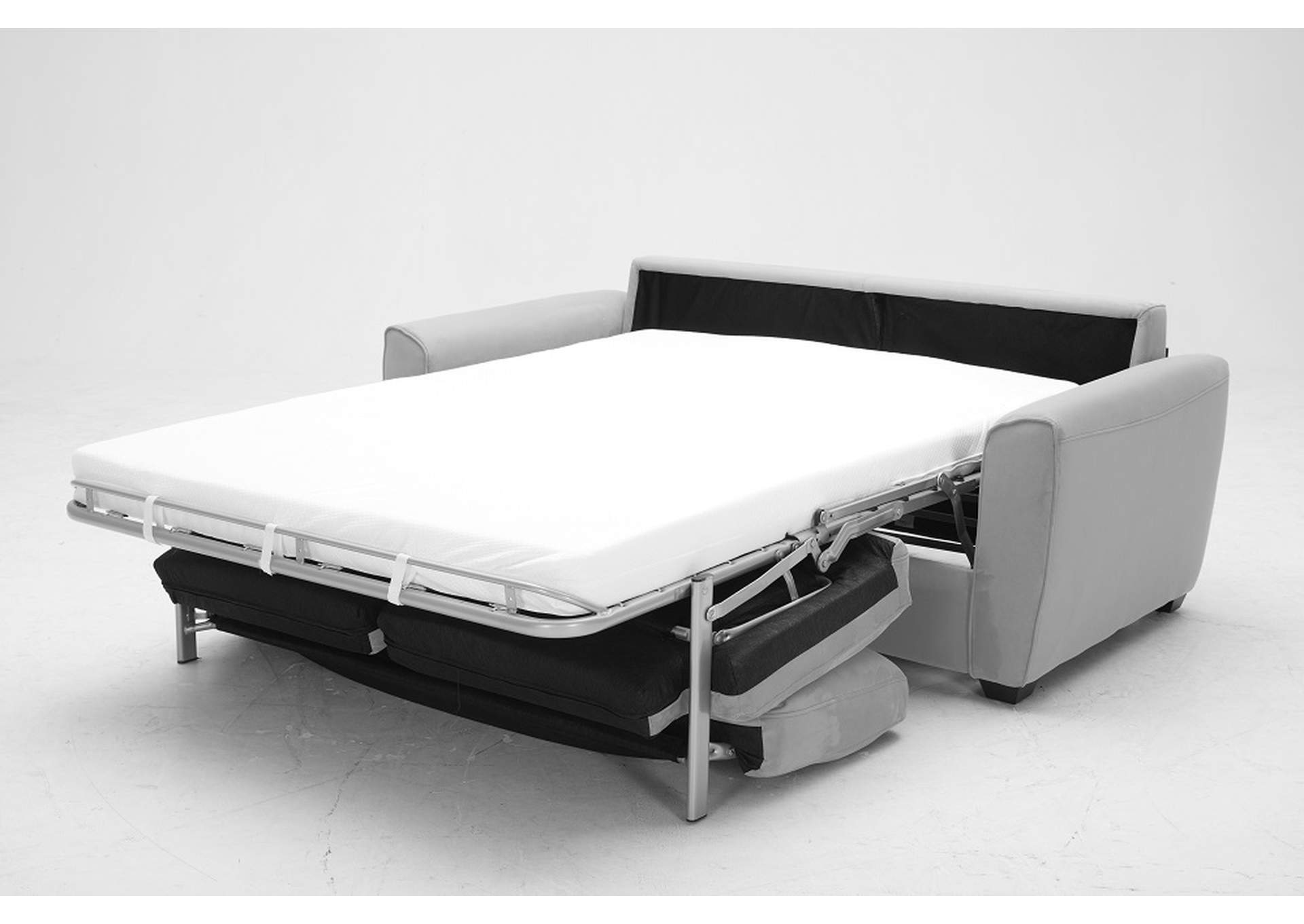 Marin Sofa Bed In Light Grey Fabric image 4